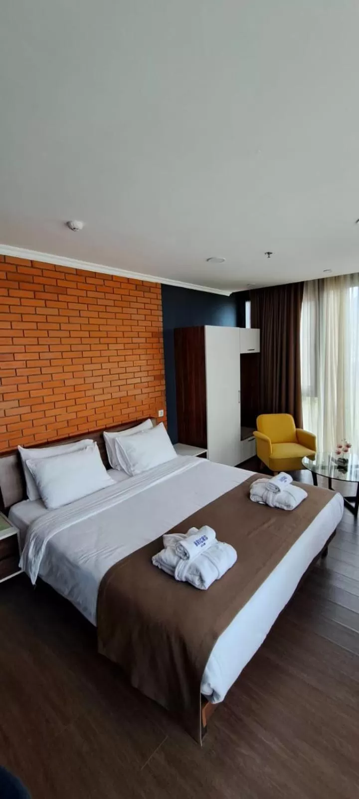Bed in Bricks Hotel