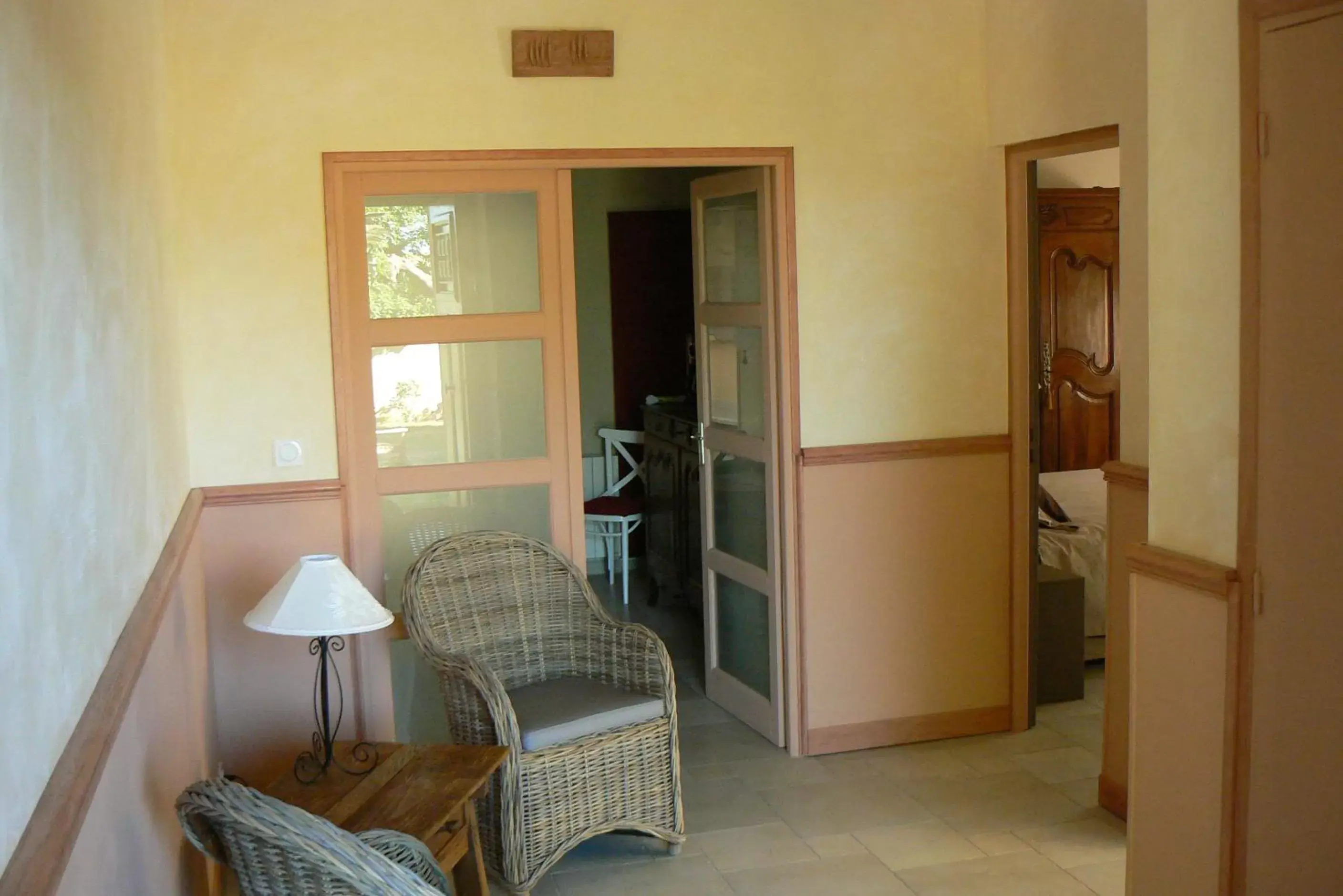 Lobby or reception, Seating Area in L' Escale Tranquille