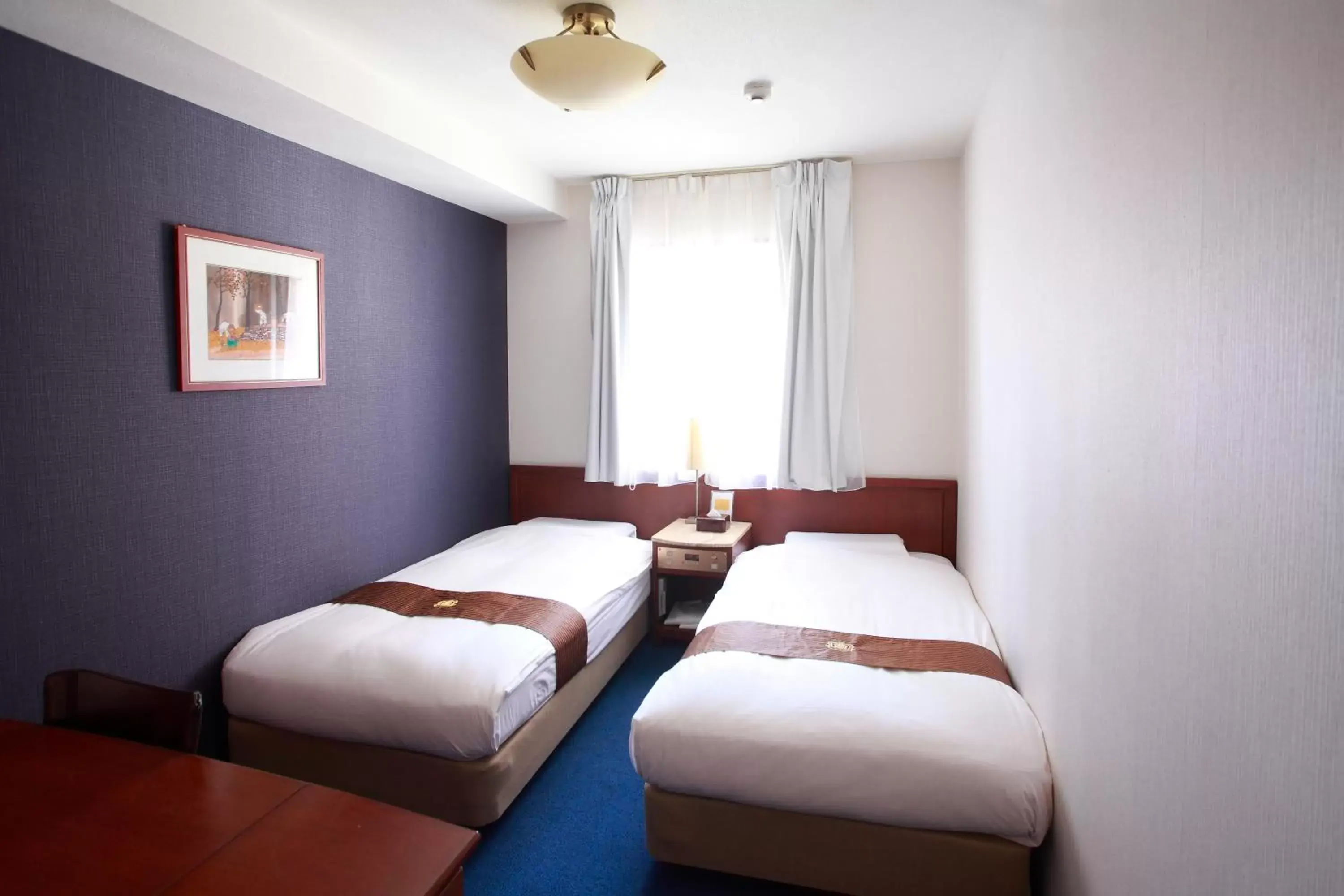 Bed in New Osaka Hotel Shinsaibashi