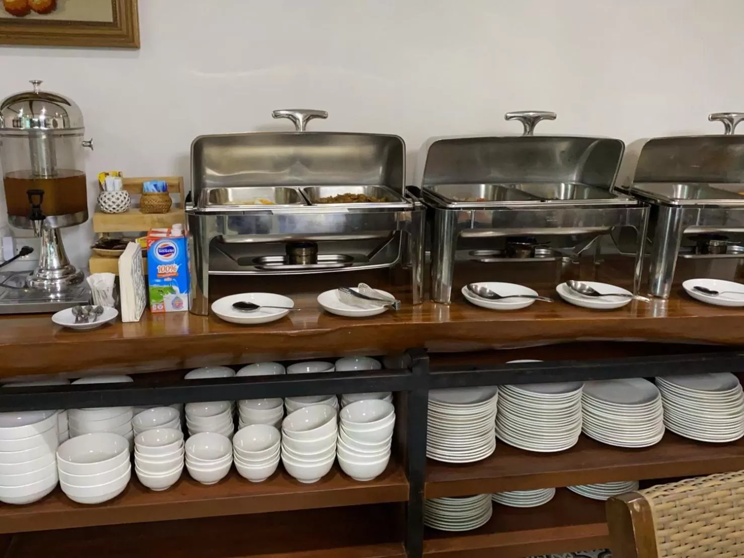 Buffet breakfast in White Boutique Hotel and Spa