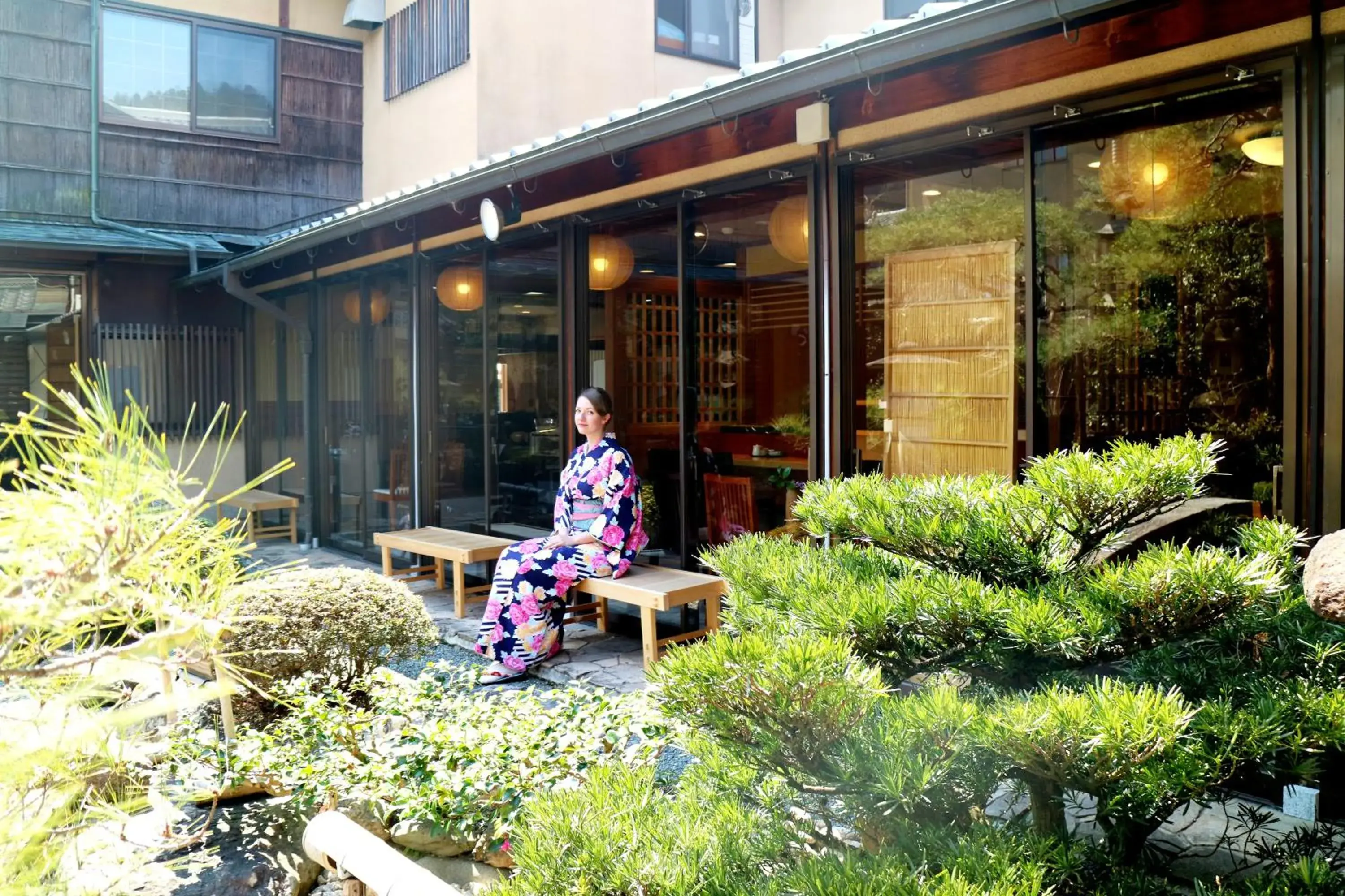 Garden in RYOKAN YAMAZAKI 