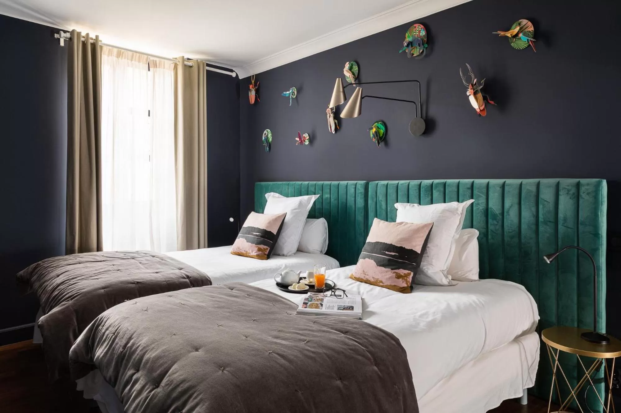 Photo of the whole room, Bed in Hôtel - Restaurant Le Globe