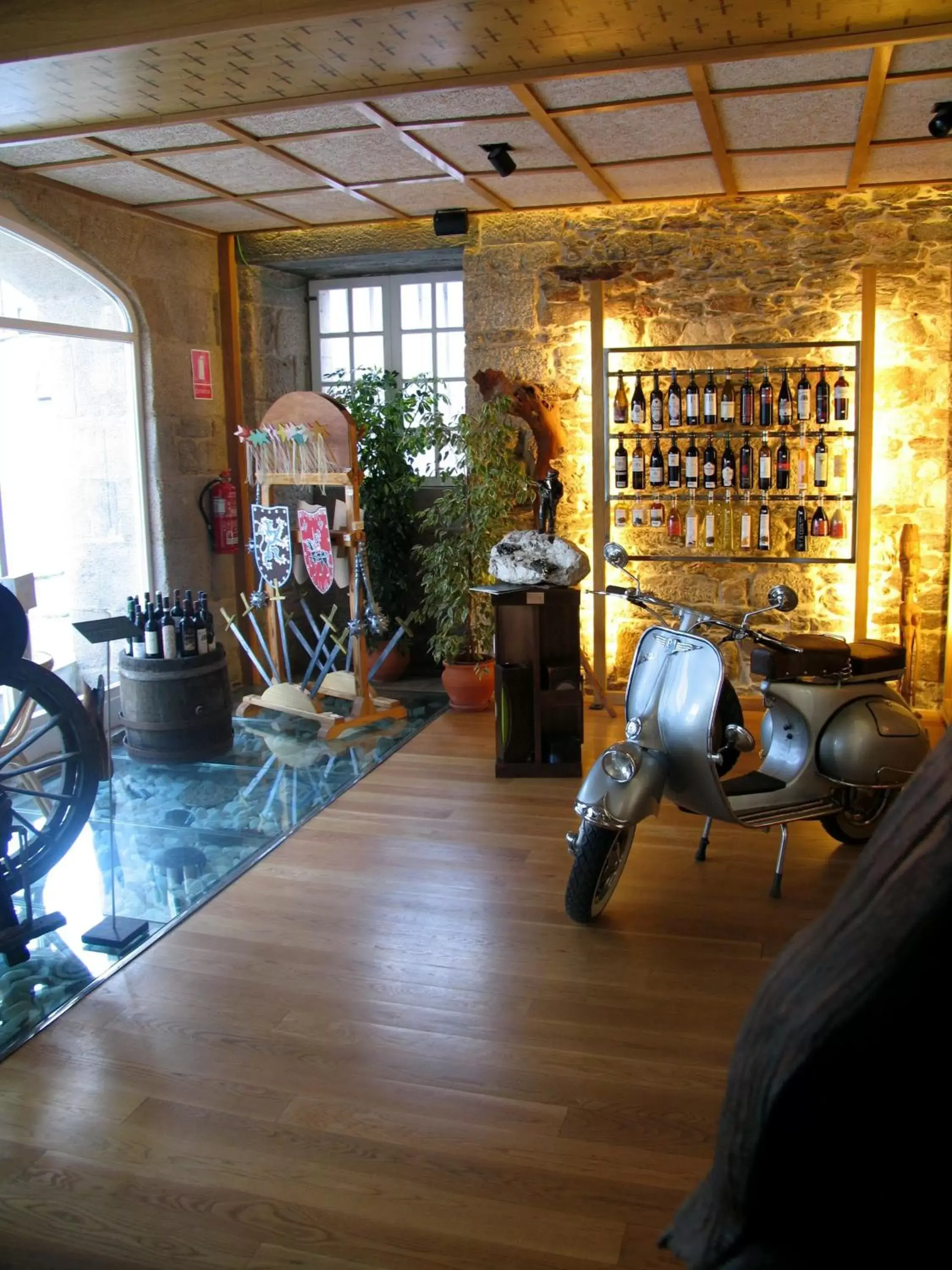 Lobby or reception in Hotel Casa de Caldelas
