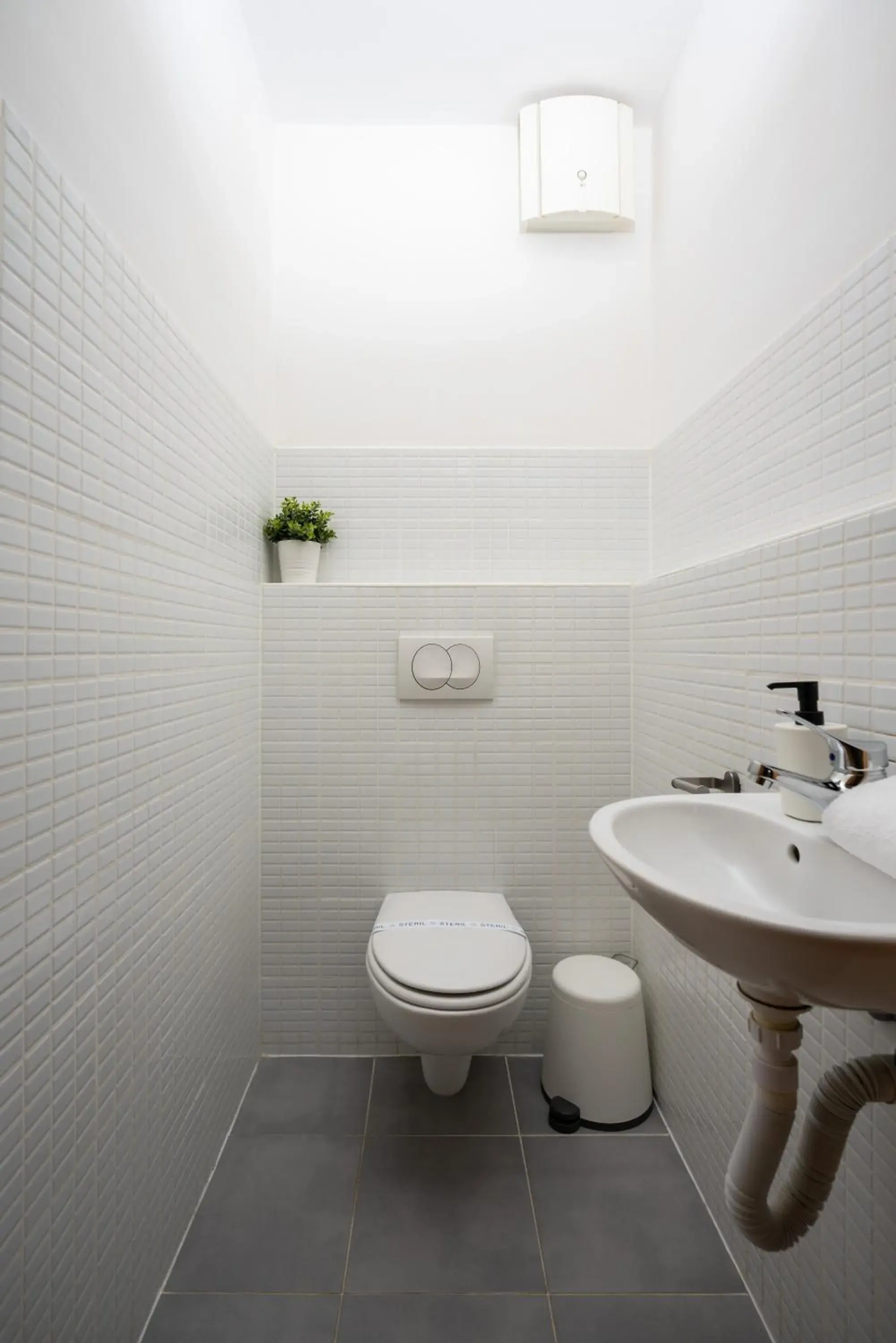 Toilet, Bathroom in Central Passage Budapest Apartments