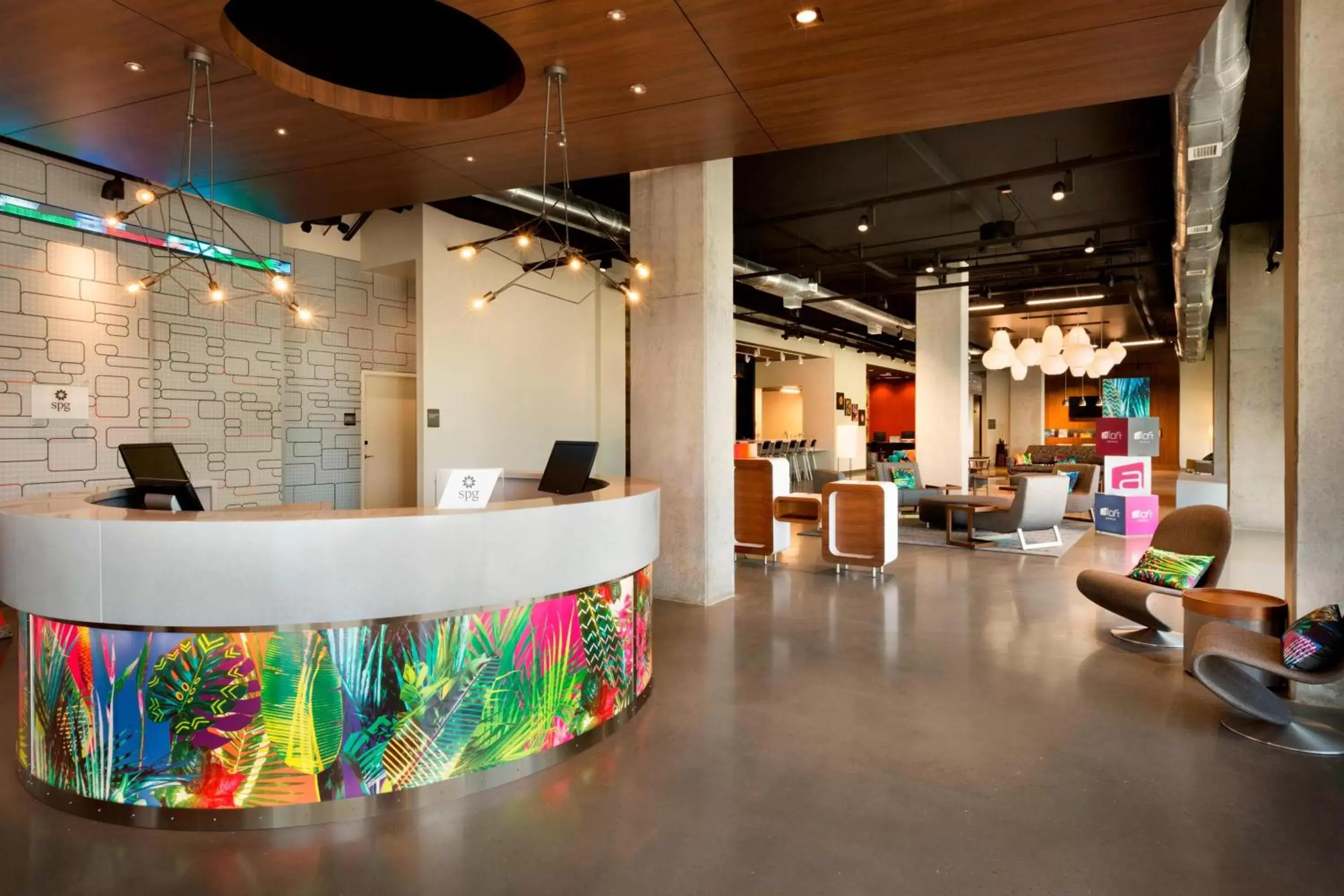 Lobby or reception, Lobby/Reception in Aloft Hillsboro-Beaverton