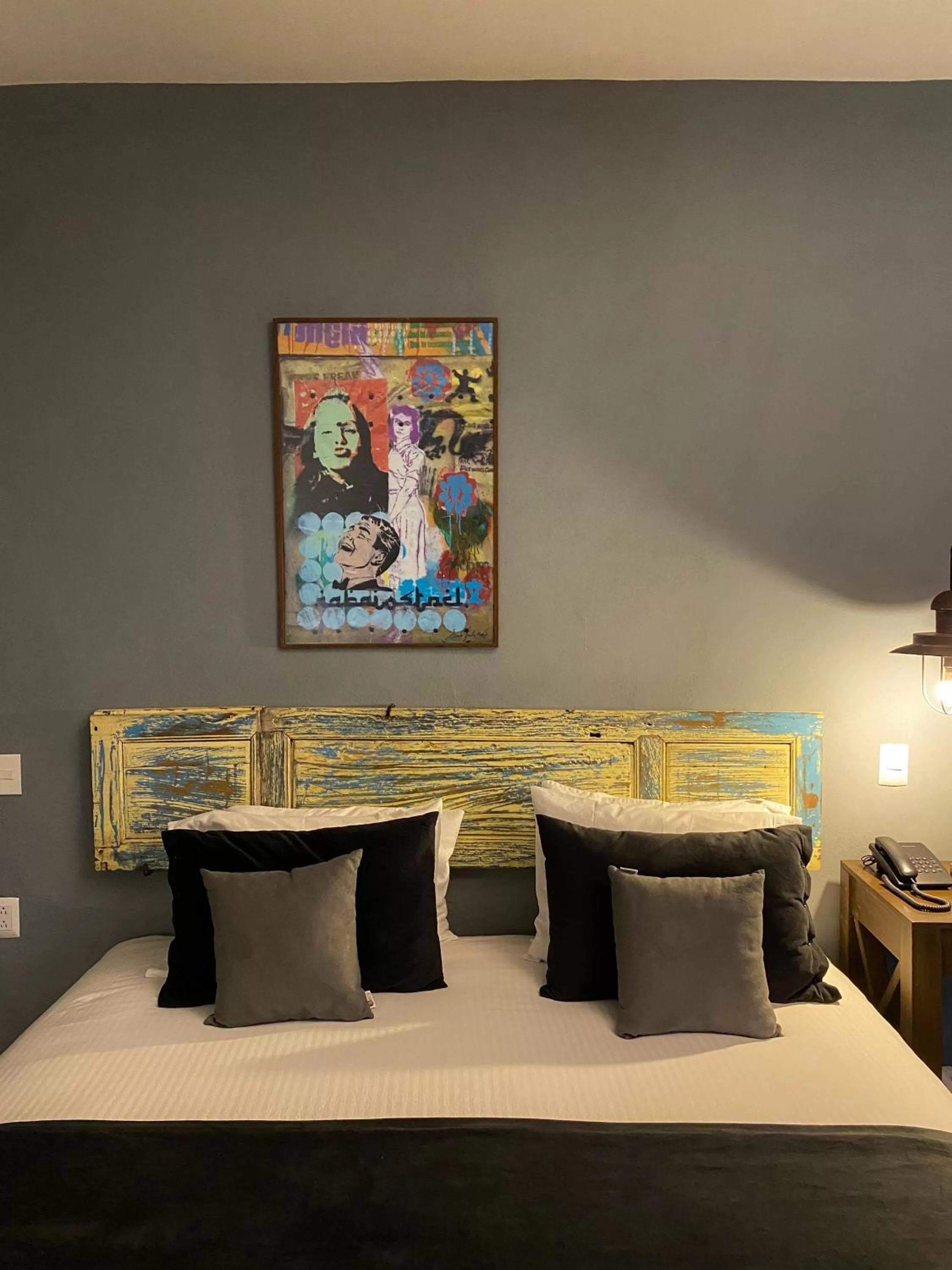 Bed in Hotel Nena Centro