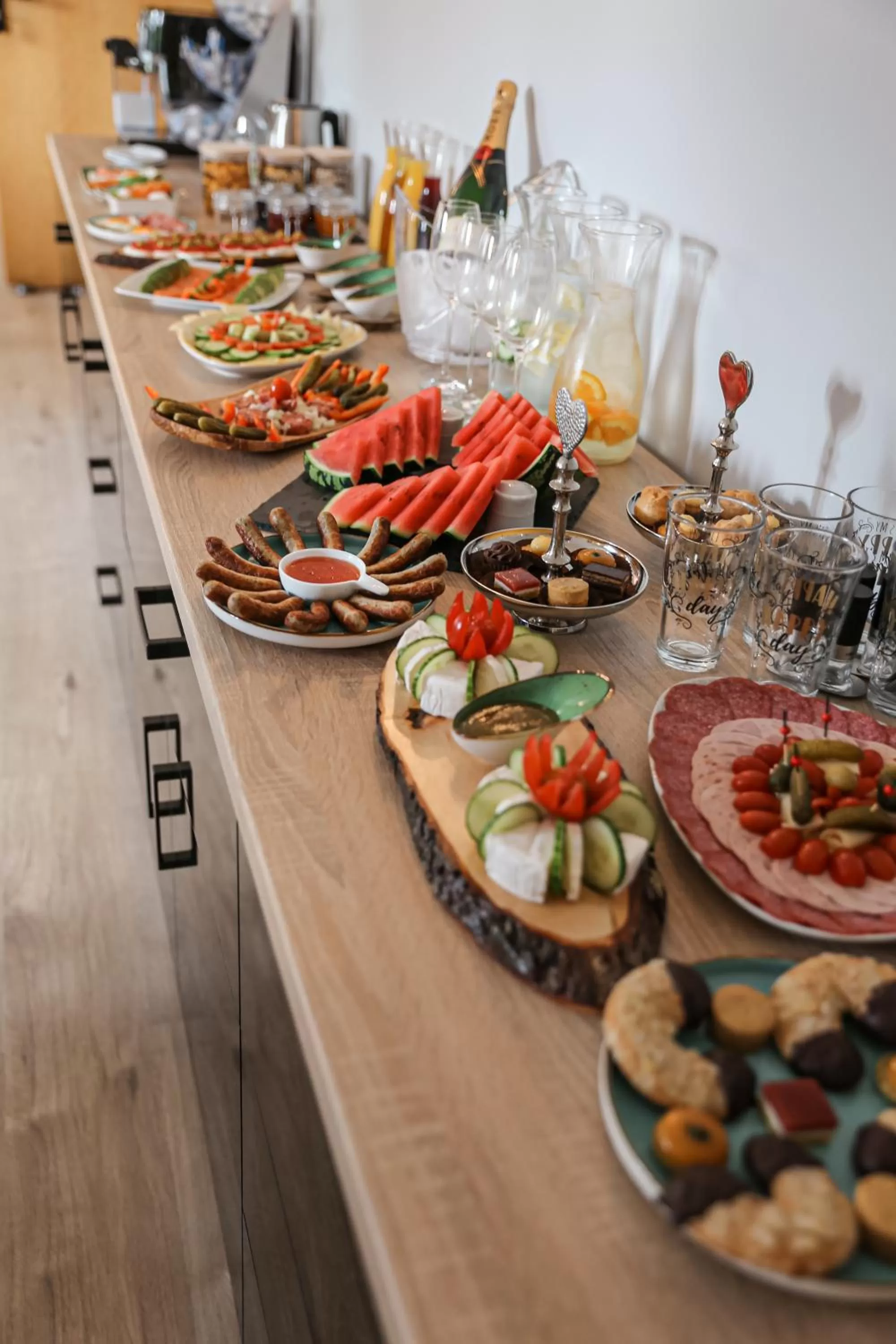 Food and drinks in Hotel Waldeslust