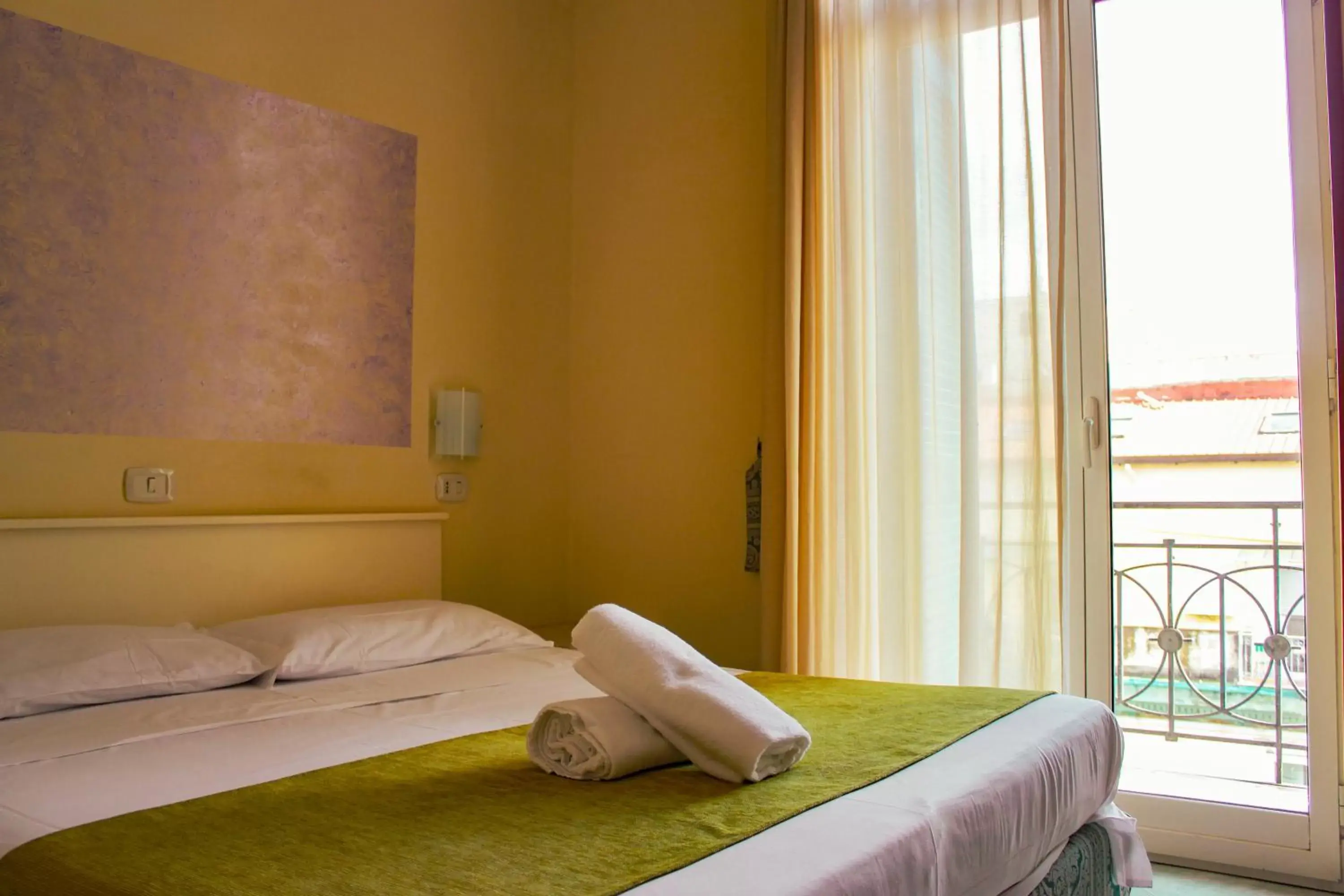 Bed in Hotel Garden Napoli