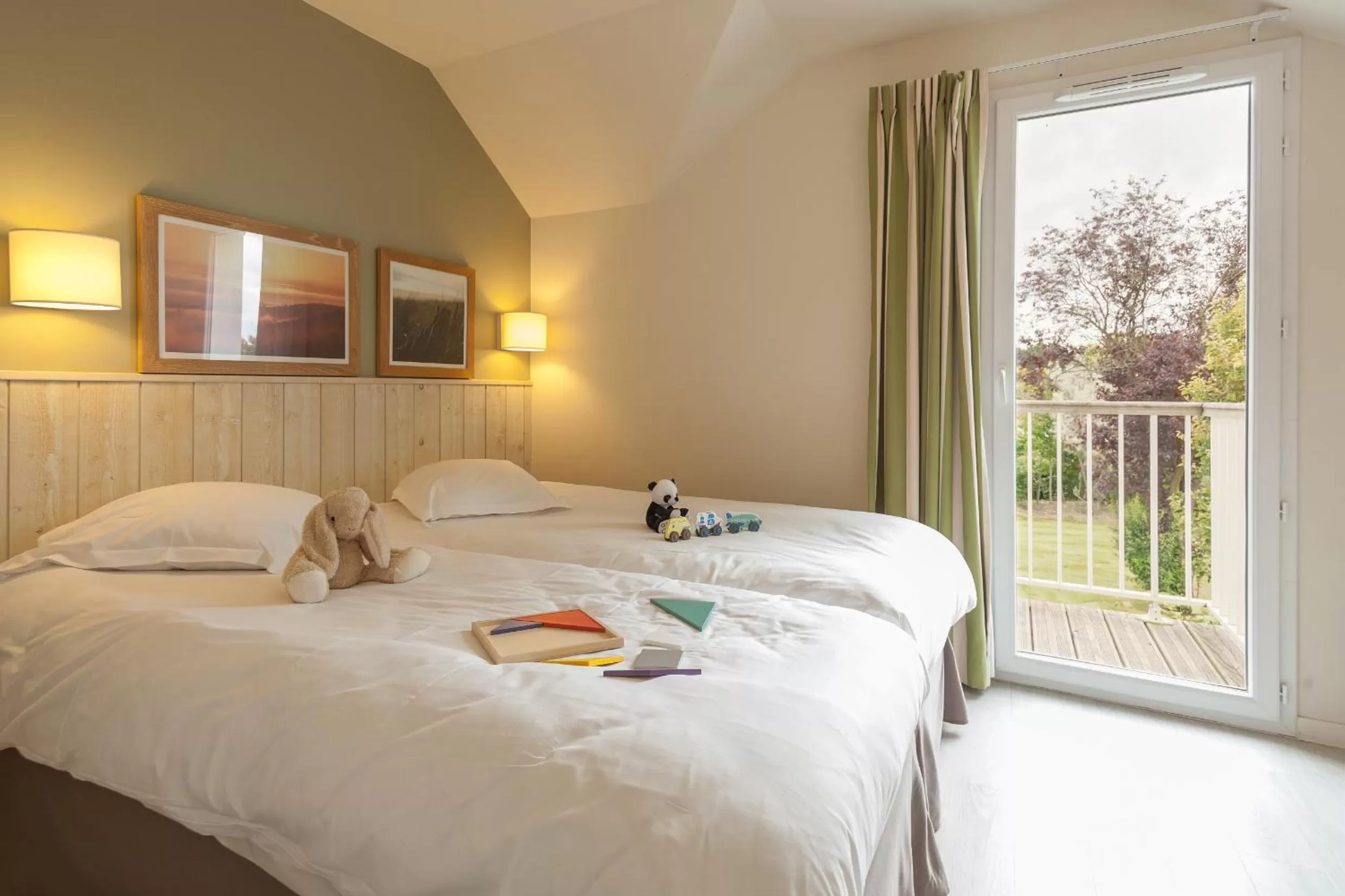 Bed in Village Pierre & Vacances Normandy Garden