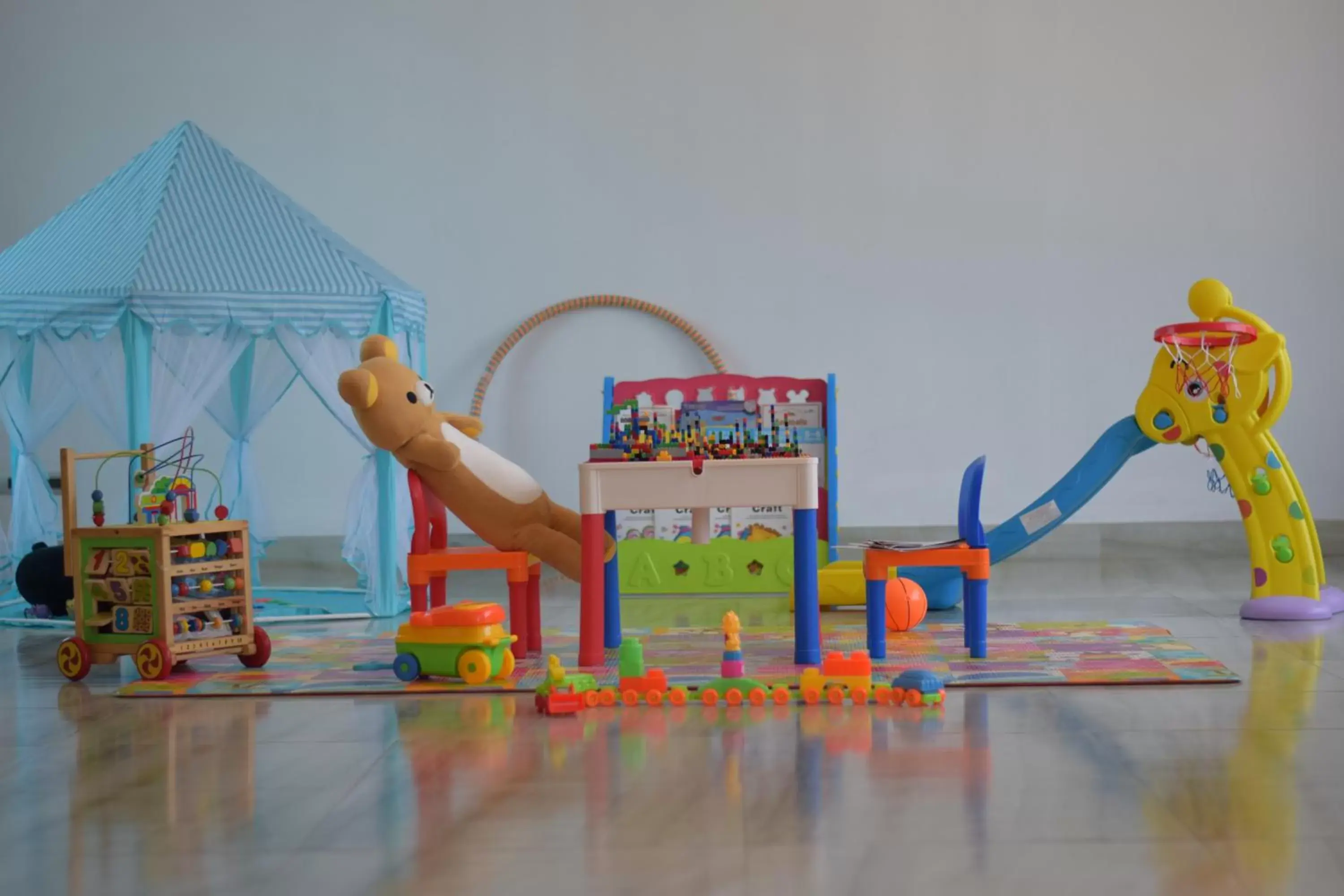 Children play ground, Children's Play Area in Aiyara Grand Hotel