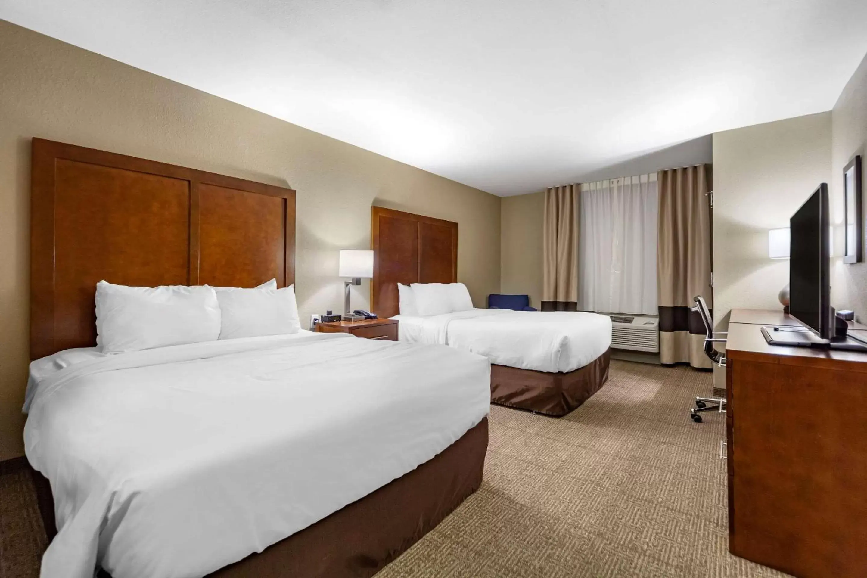 Queen Room with Two Queen Beds - Disability Access in Comfort Inn & Suites Sidney I-80 Queen Room with Two Queen Beds - Disability Access in Comfort Inn & Suites Sidney I-80