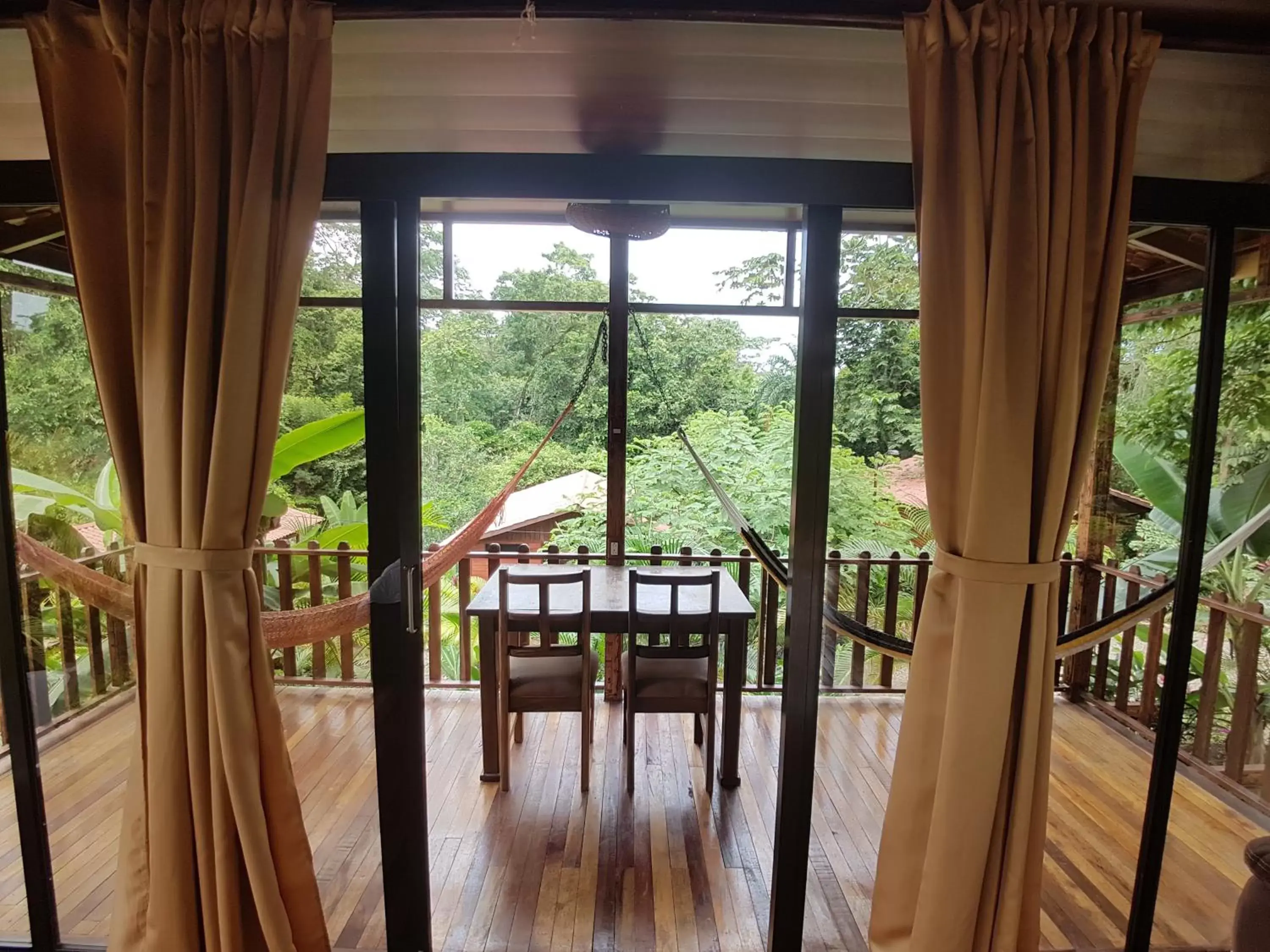 Balcony/Terrace in Hotel Heliconias Nature Inn & Hot Springs