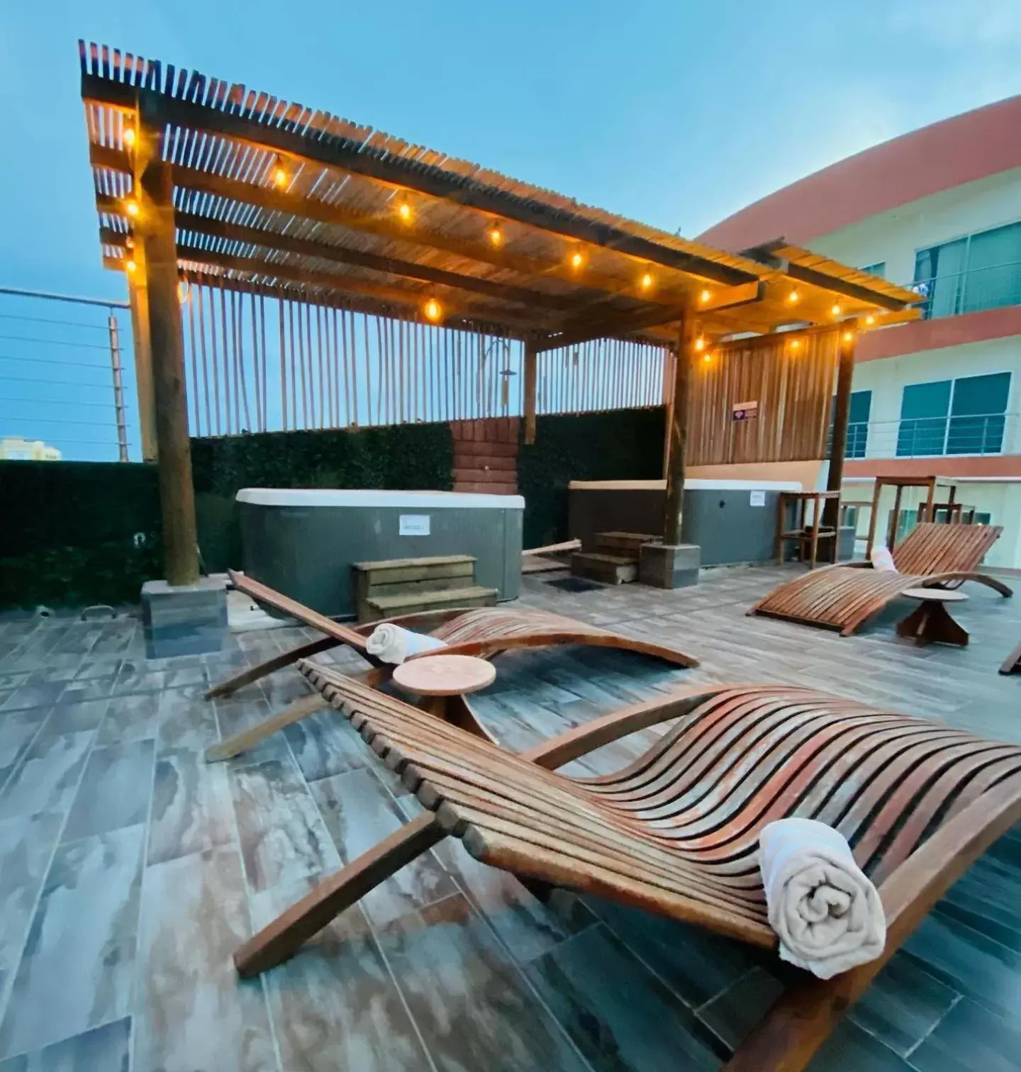 Balcony/Terrace in Hotel Clipperton