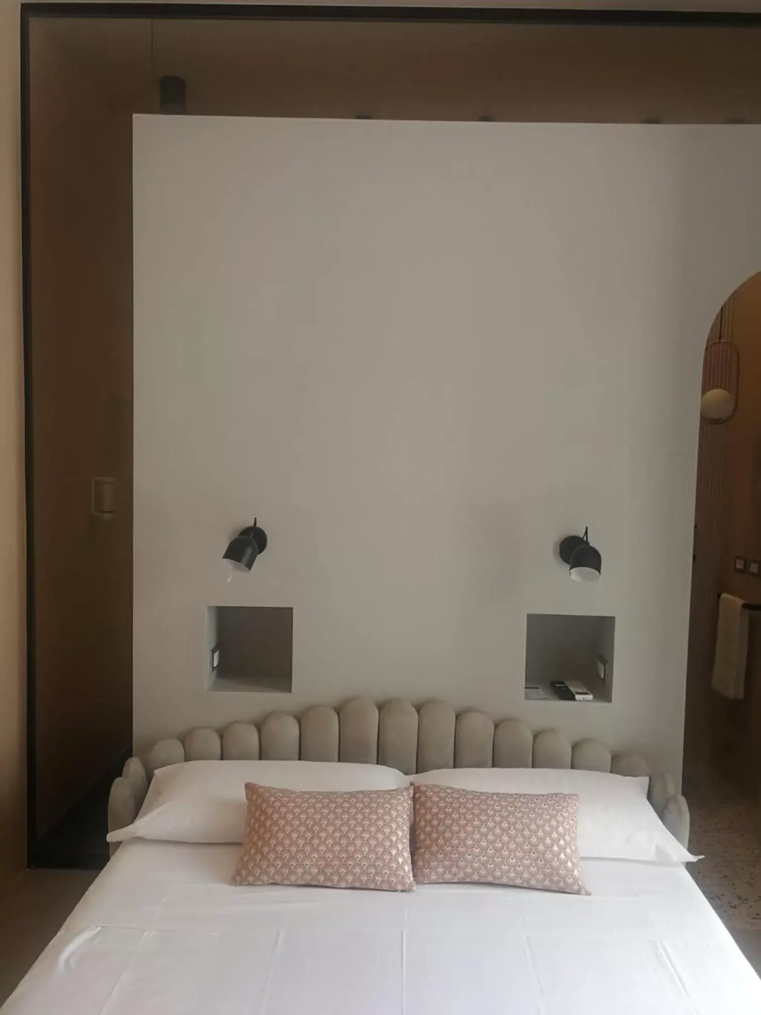 Bed in Luciani 33 luxury rooms