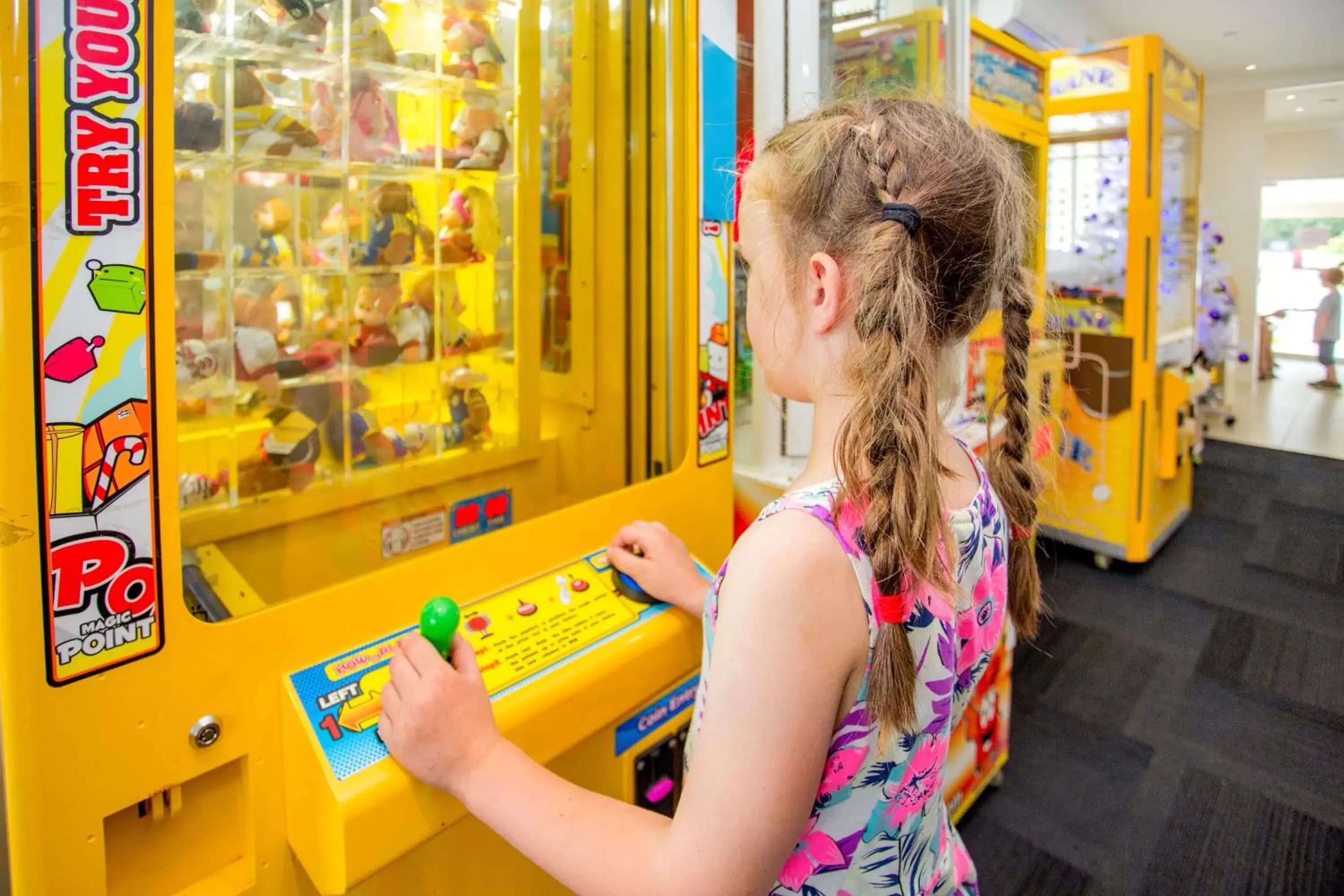 Game Room, Children in Lakeside Forster Holiday Park and Village