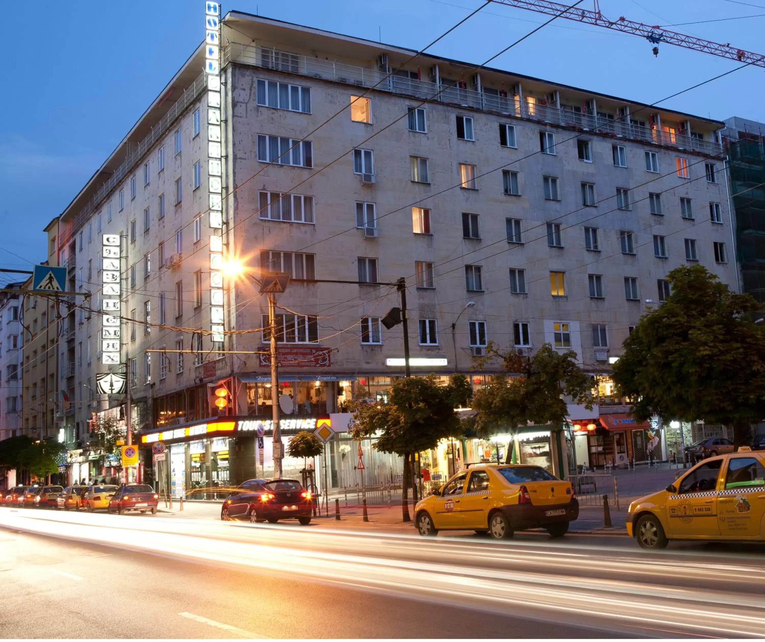 Facade/entrance in Slavyanska Beseda Hotel