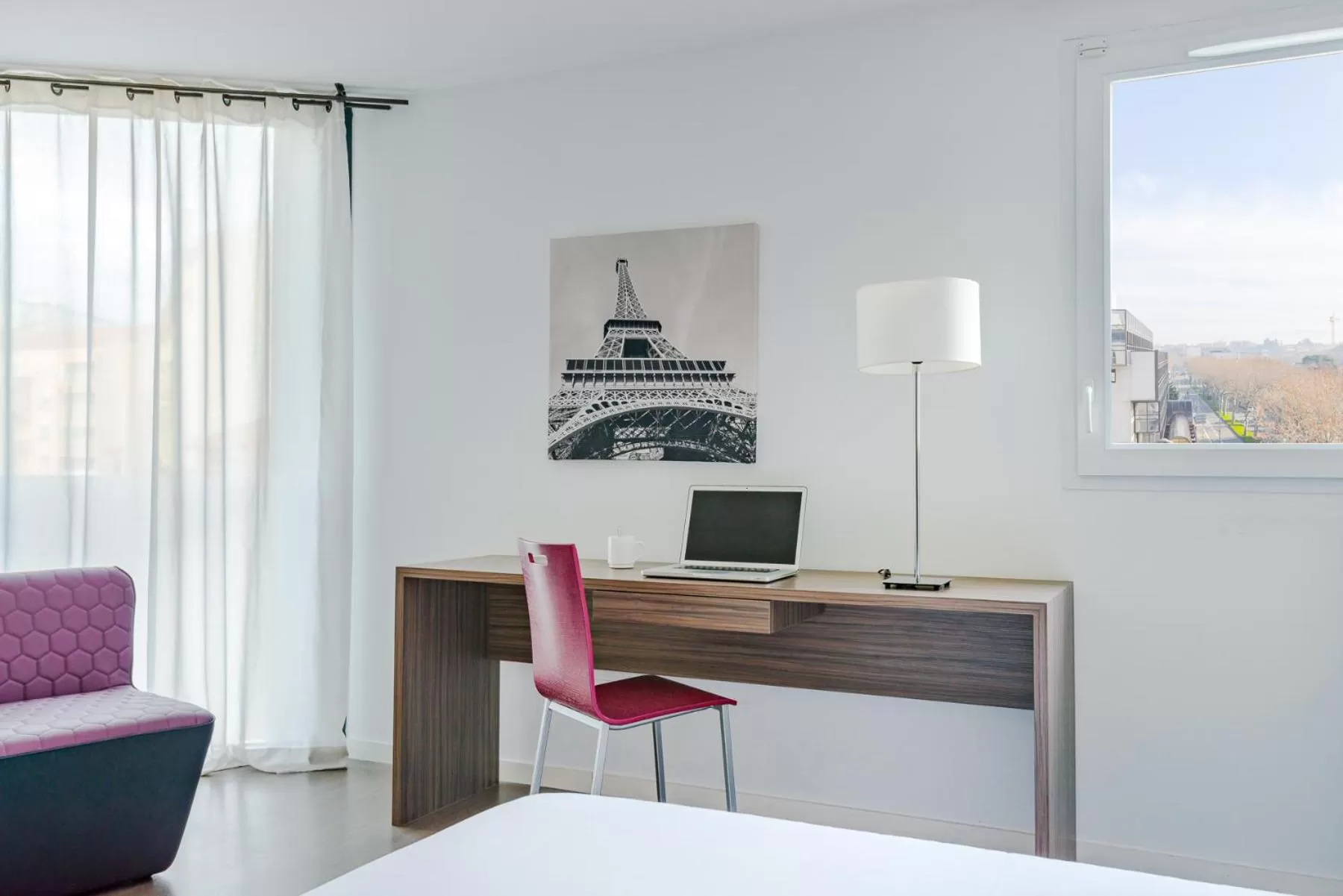 Seating area in Appart’hôtel Hevea