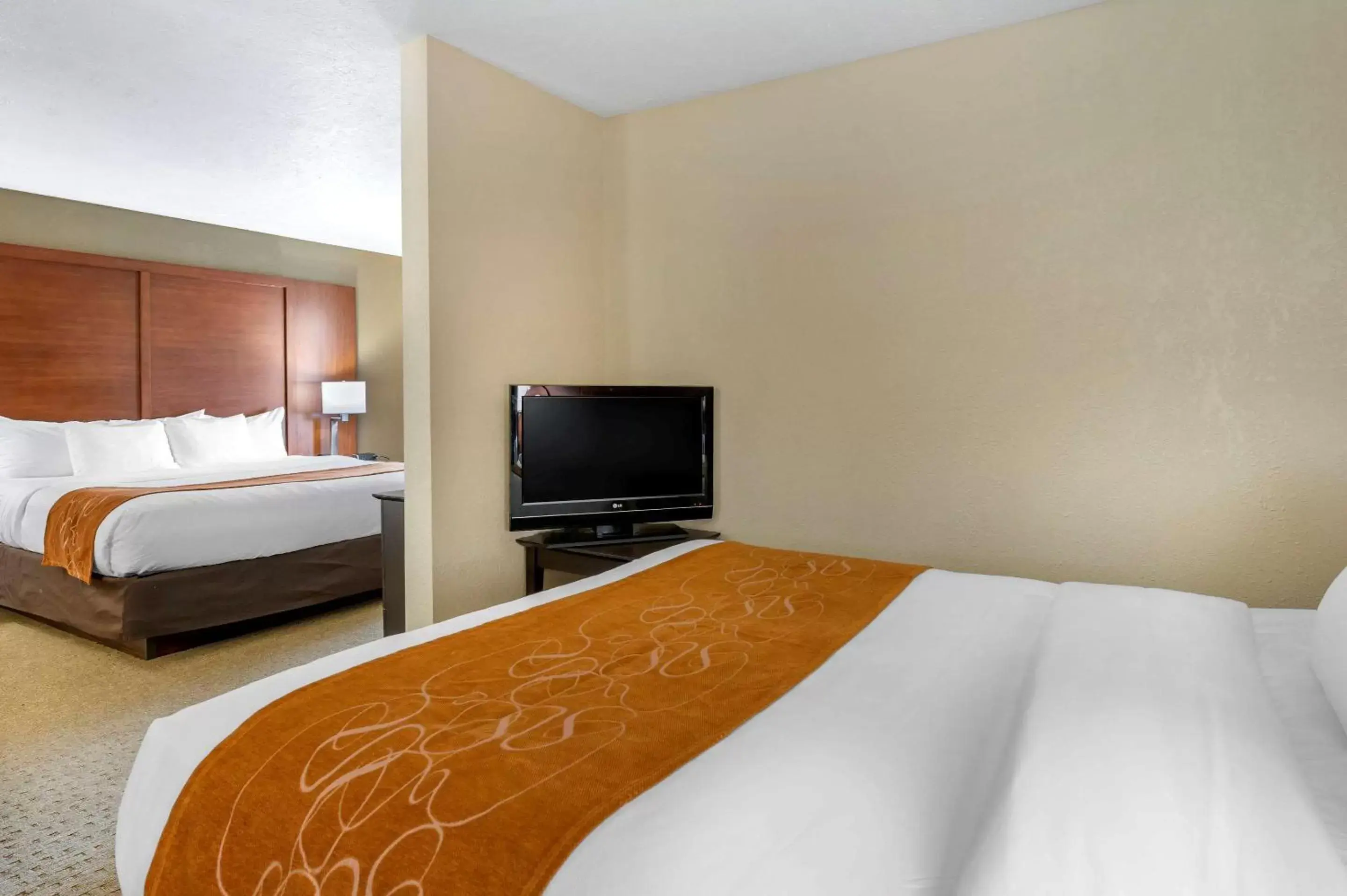 Photo of the whole room, Bed in Comfort Suites Merrillville near US 30