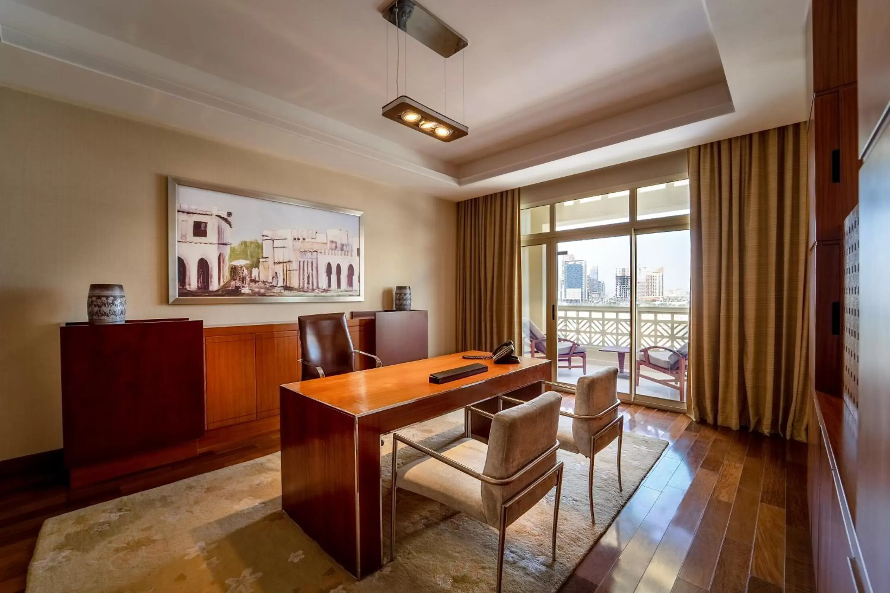 Seating area in Grand Hyatt Doha Hotel & Villas