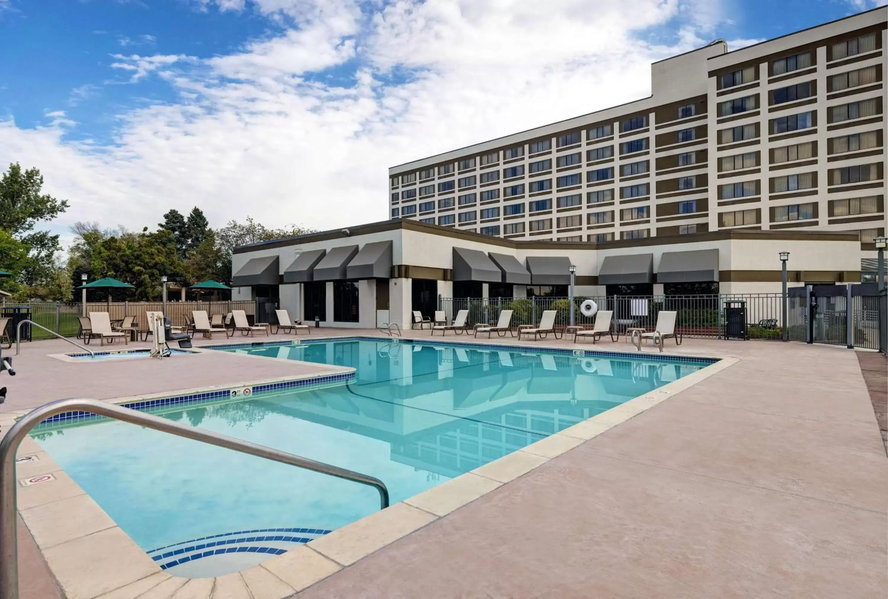 Pool view, Property Building in DoubleTree by Hilton Grand Junction