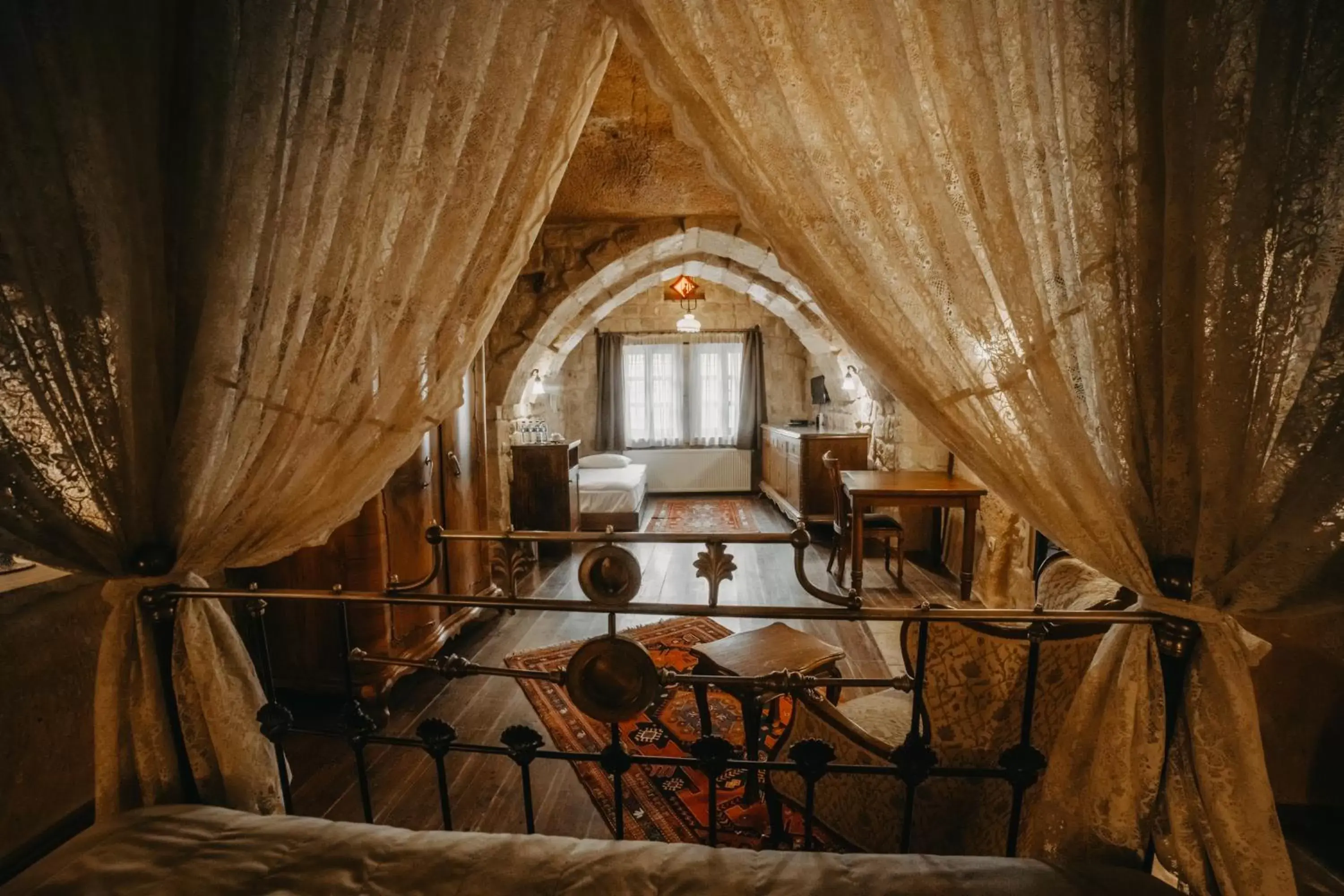 Living room in Dere Suites Cappadocia