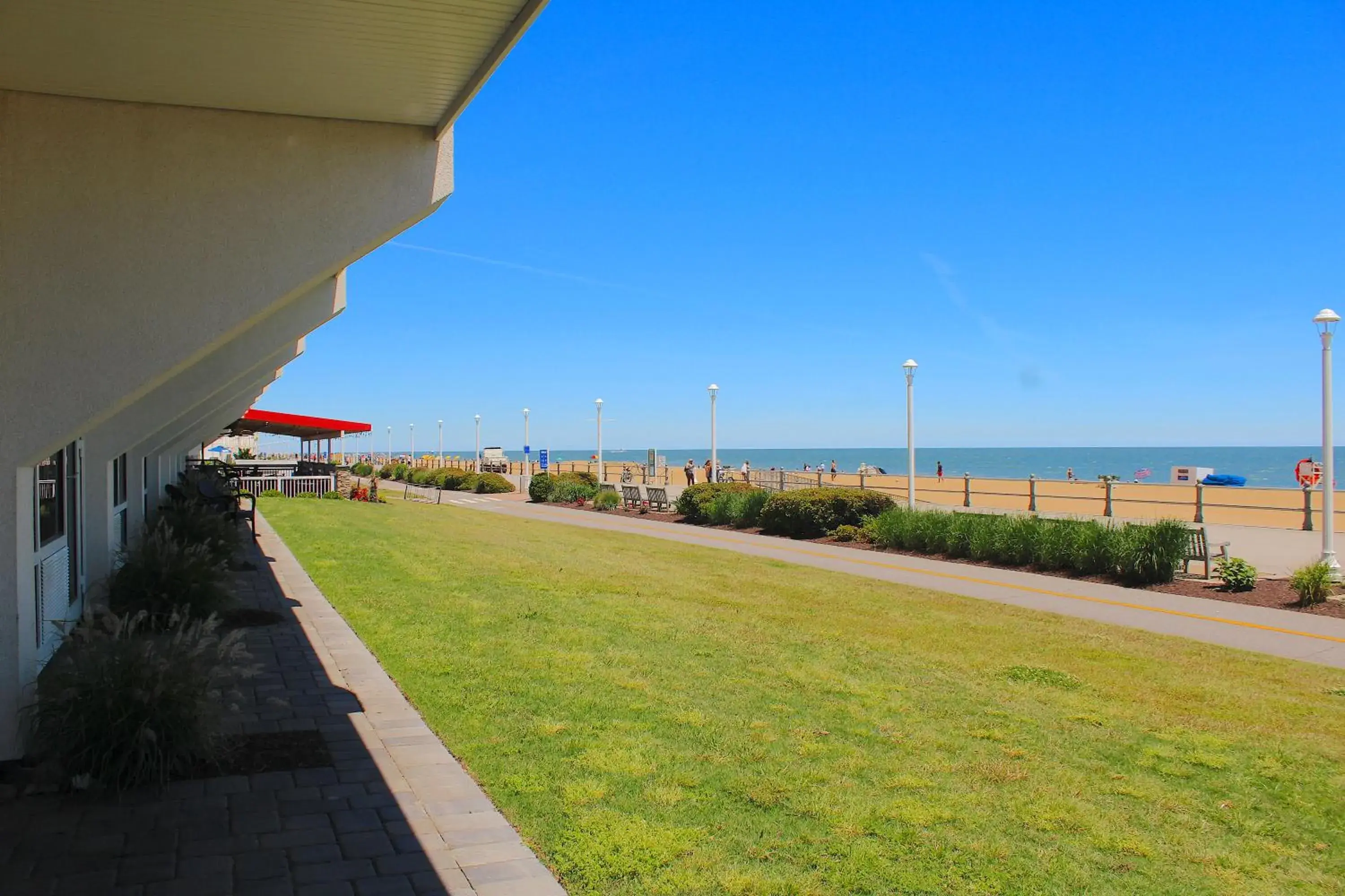 Beach in Ocean Sands Resort