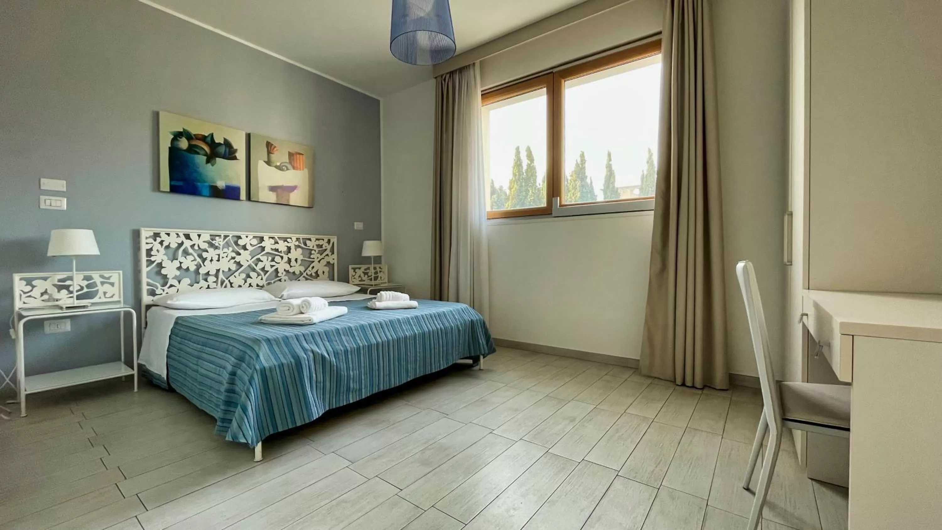 Bedroom, Bed in La Corte di Leuca Residence
