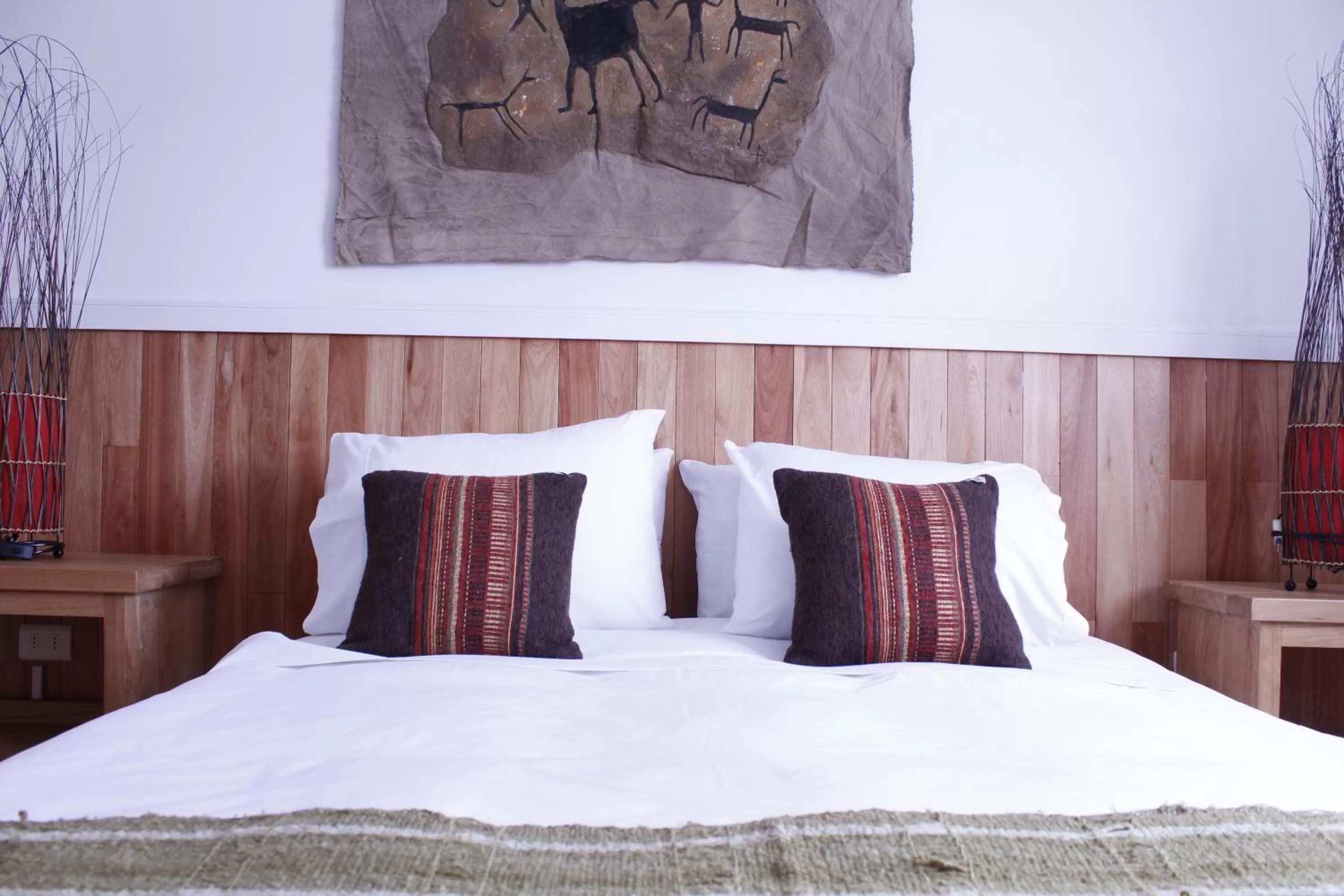 Bed in Hotel Aquaterra