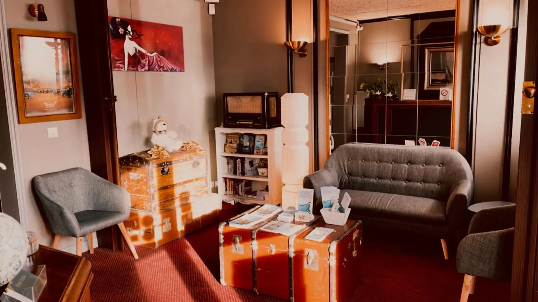 Lobby or reception, Seating Area in Hotel Italia