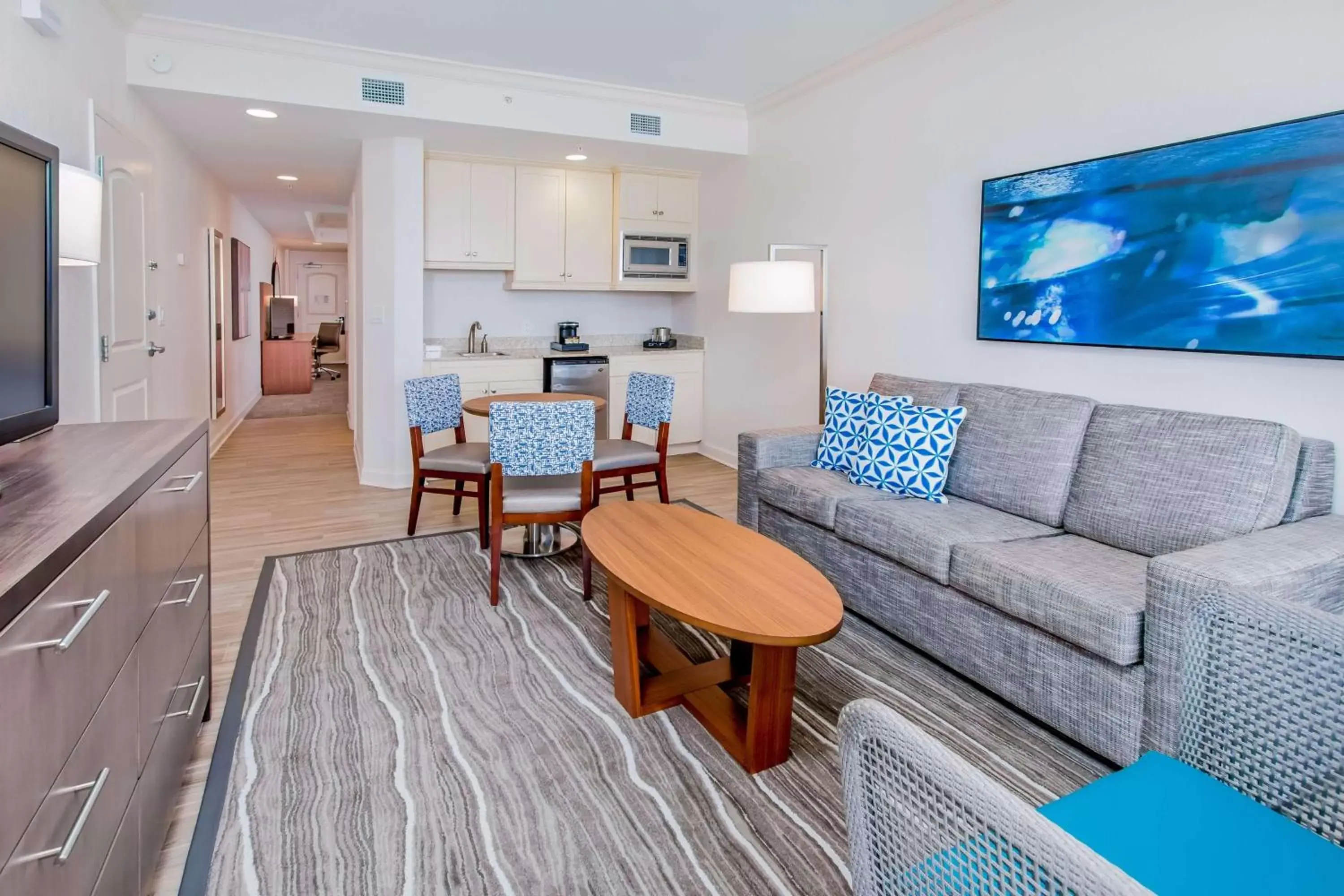 Bedroom, Seating Area in Hilton Pensacola Beach