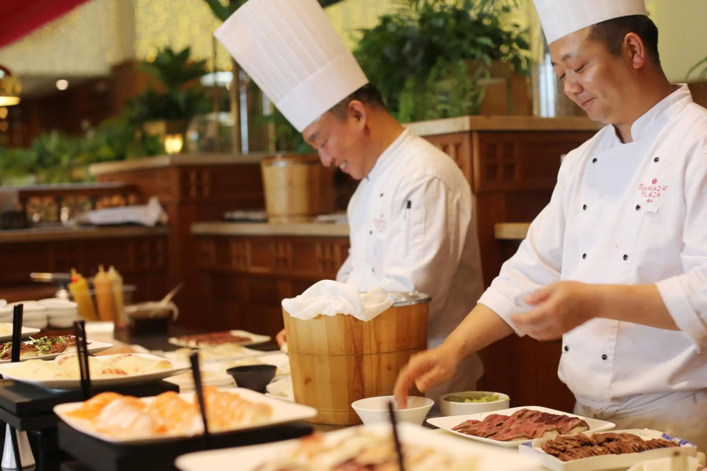 Food and drinks in Ramada Plaza by Wyndham Jeju Ocean Front Food and drinks in Ramada Plaza by Wyndham Jeju Ocean Front