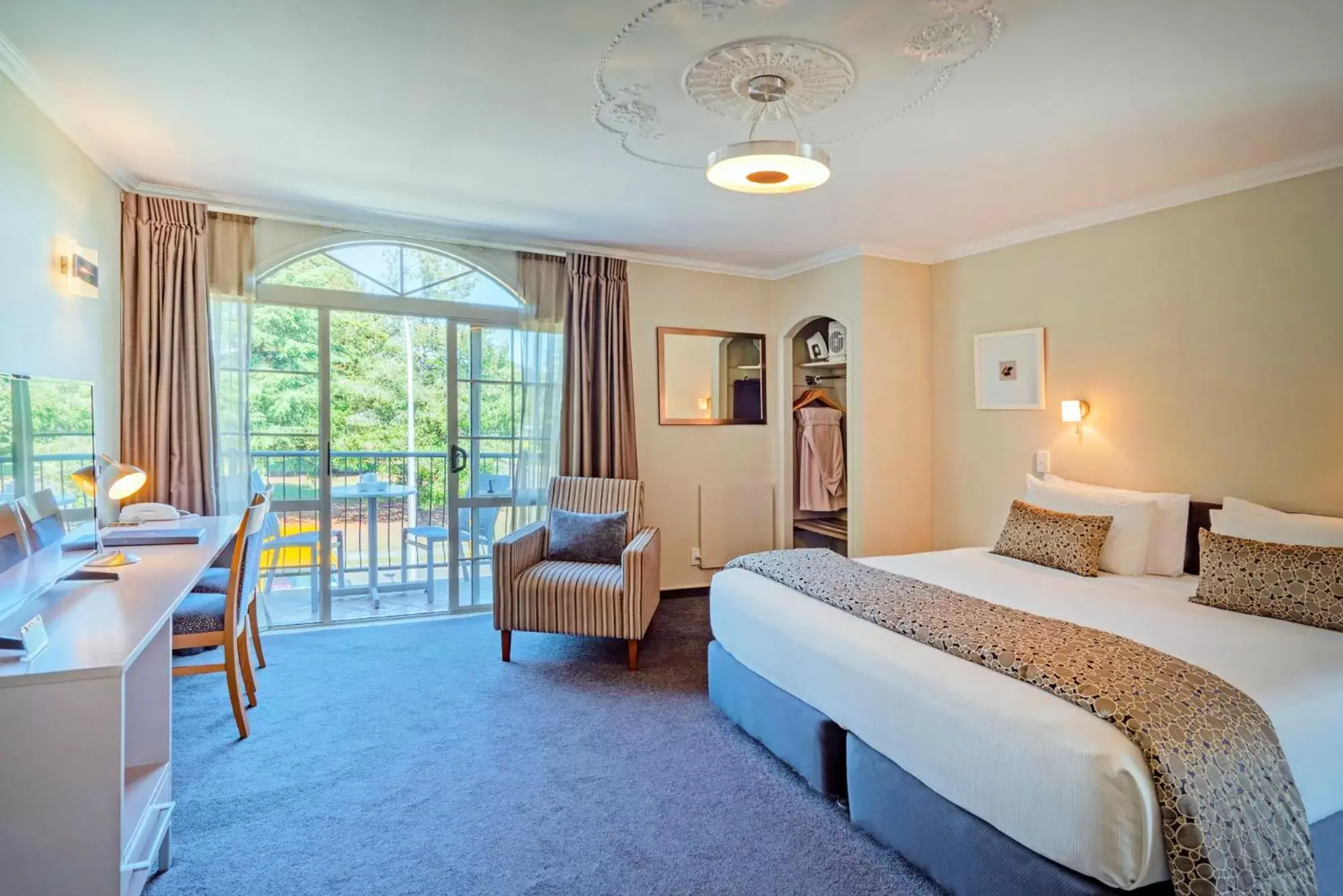 Photo of the whole room in Silver Fern Rotorua Suites & Spa