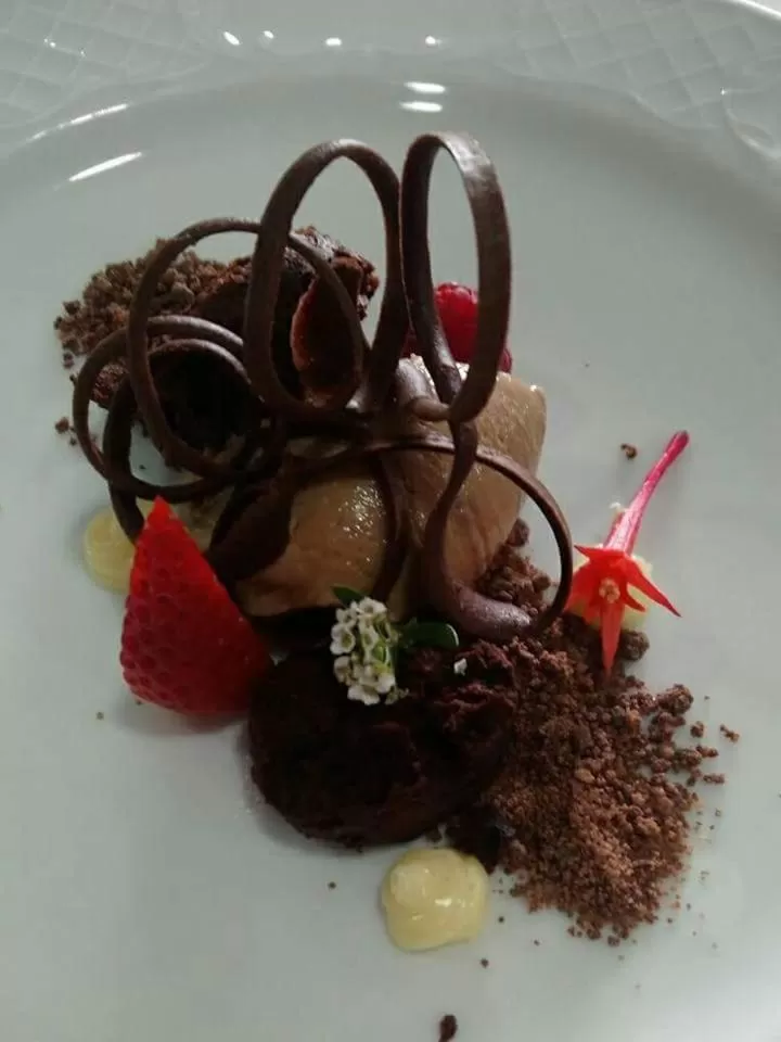 Food close-up in Hotel Restaurante Sostenible La Laguna