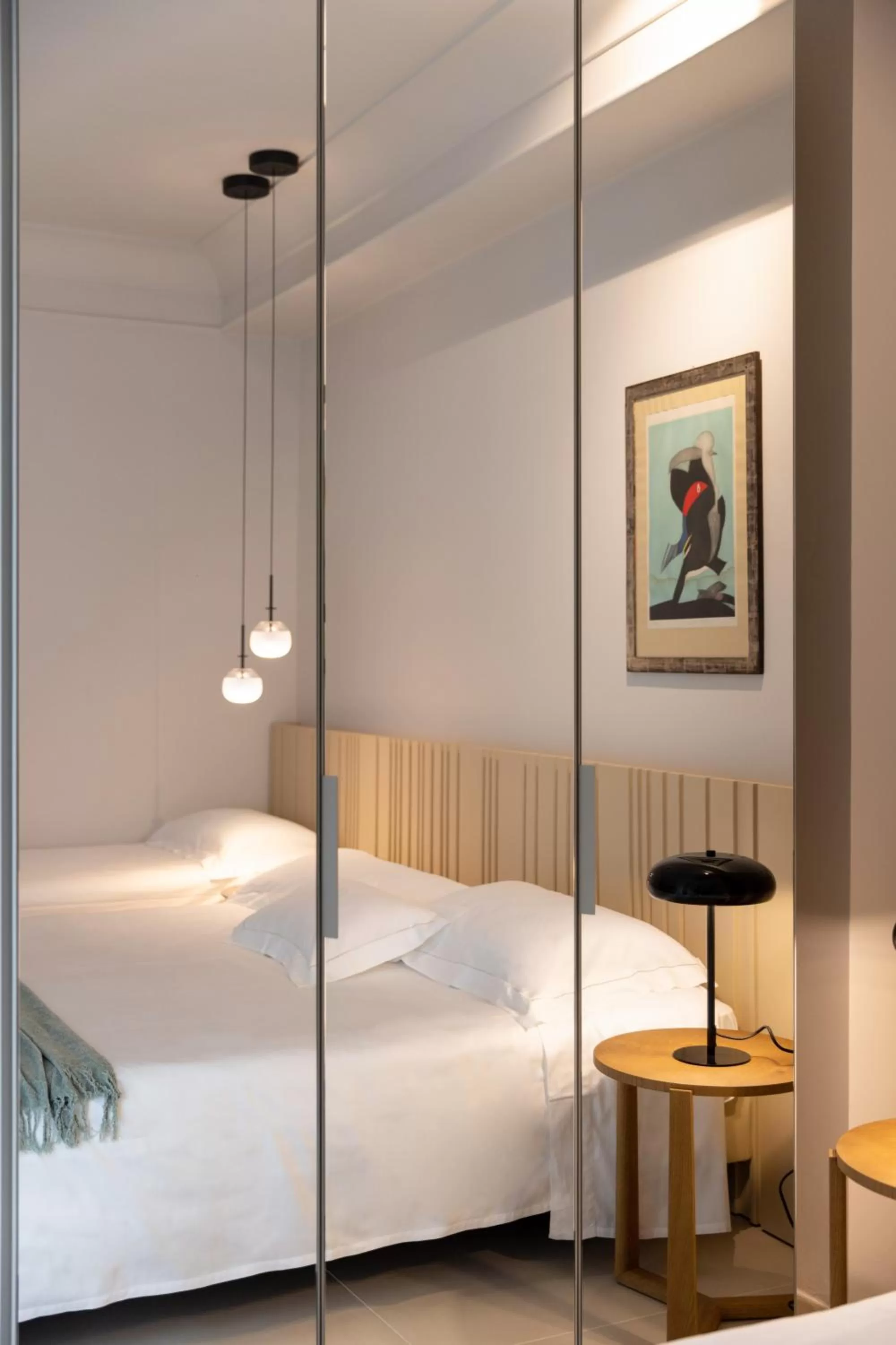 Bed in Taodomus Boutique Hotel