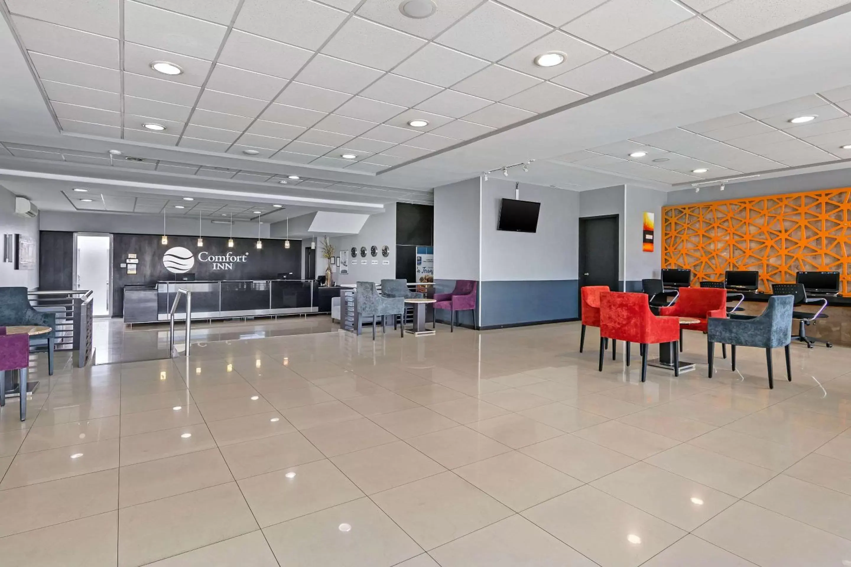 Lobby or reception in Comfort Inn Morelia