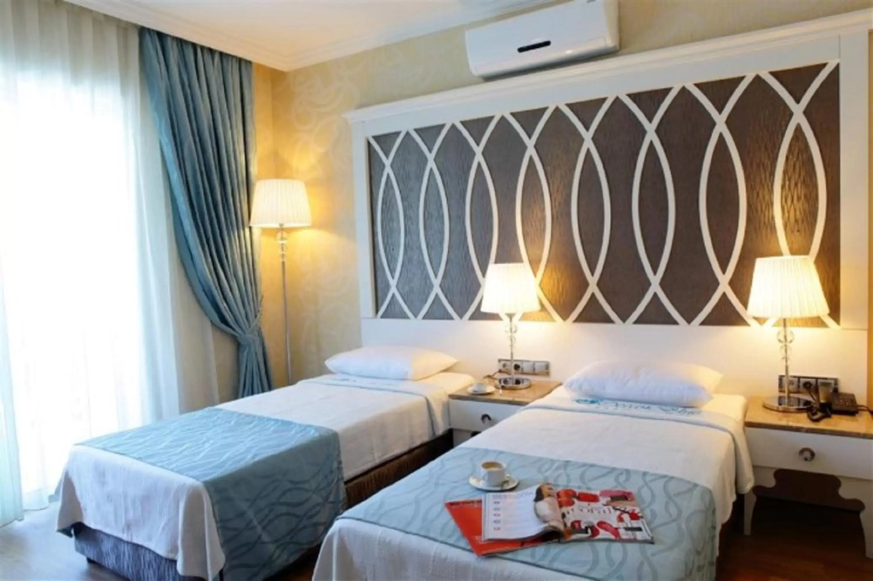 Bed in Ocean Blue High Class Hotel & SPA
