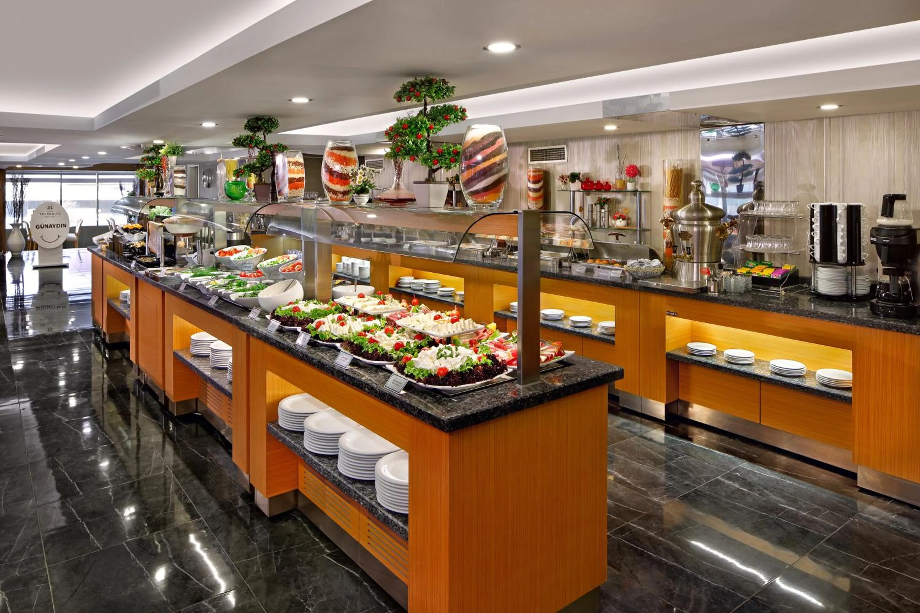 Buffet breakfast in The Merlot Hotel Eskisehir