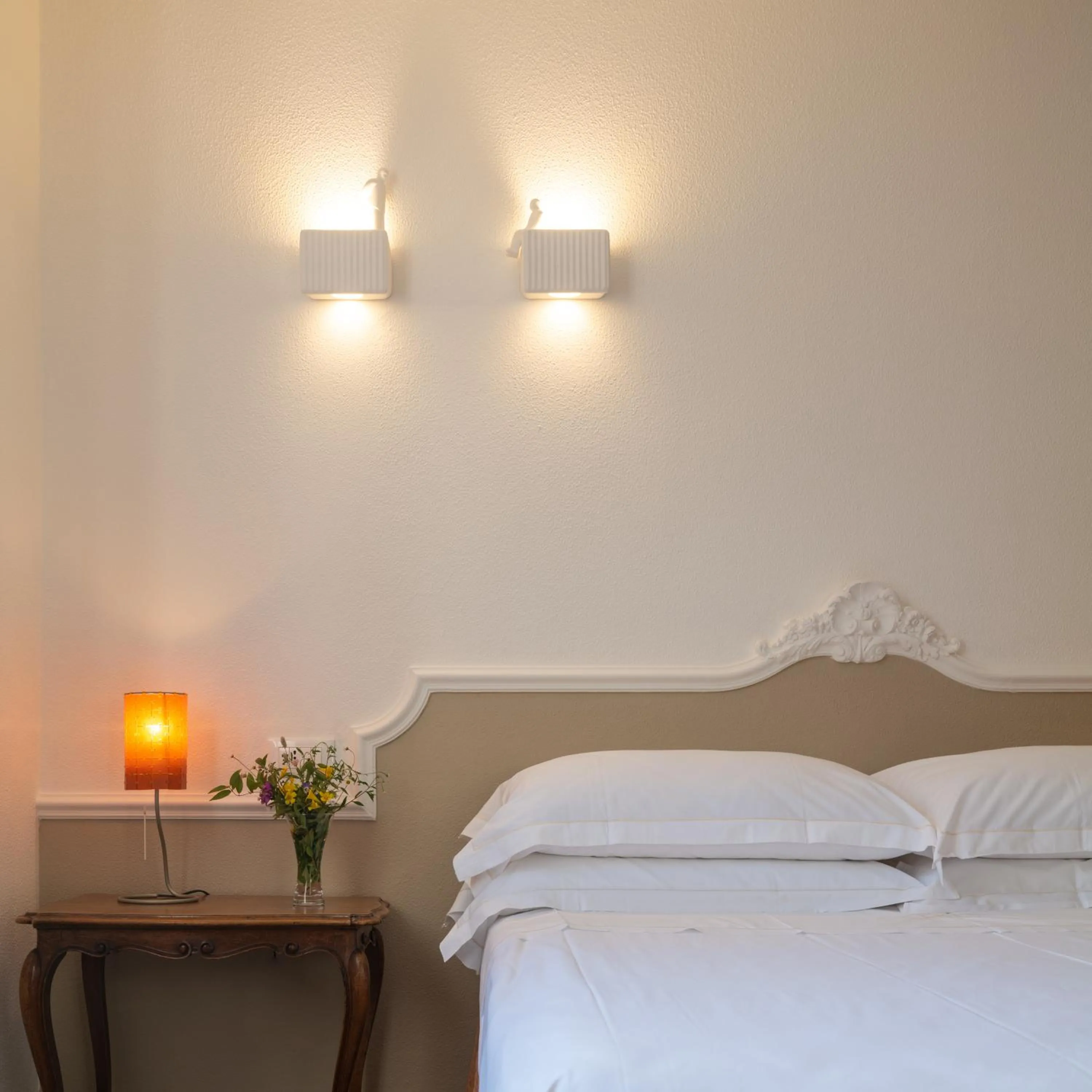 Bedroom, Bed in Albergo Minerva