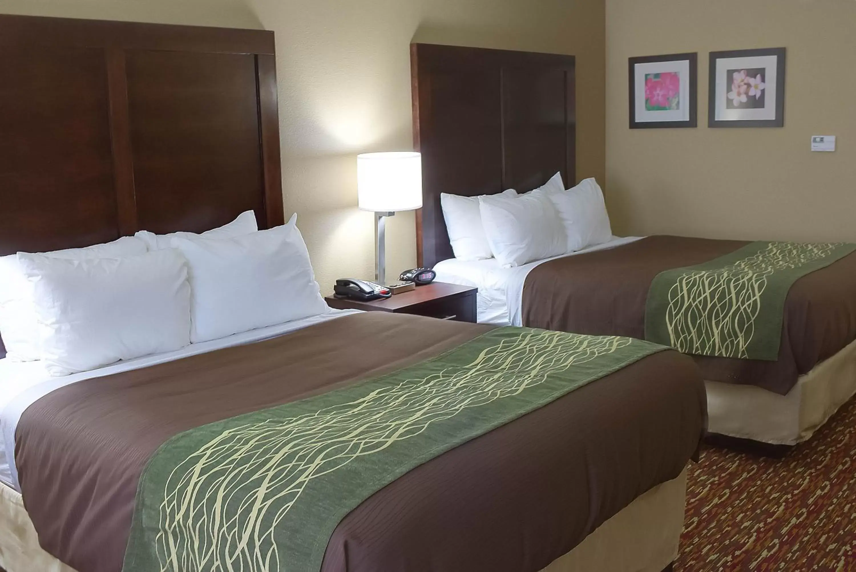 Bed in Comfort Inn & Suites Artesia