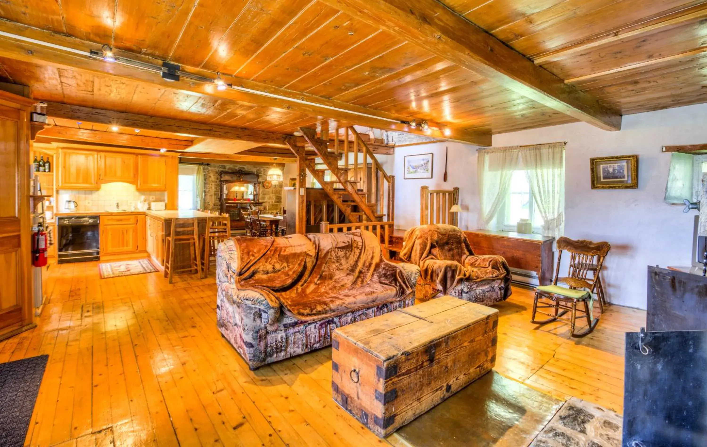 Seating Area in Auberge Baker