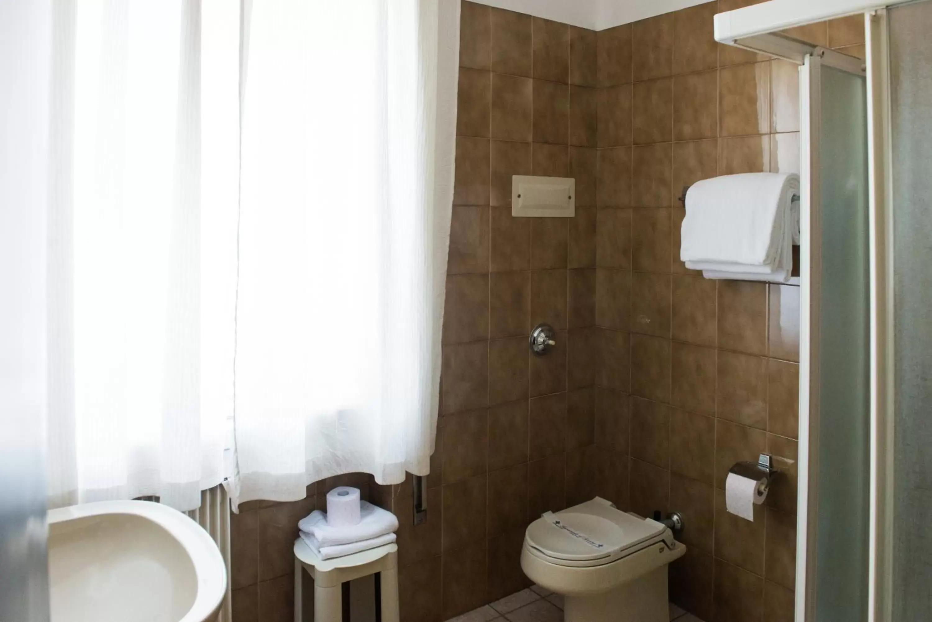 Day, Bathroom in Albergo Grappolo D'oro