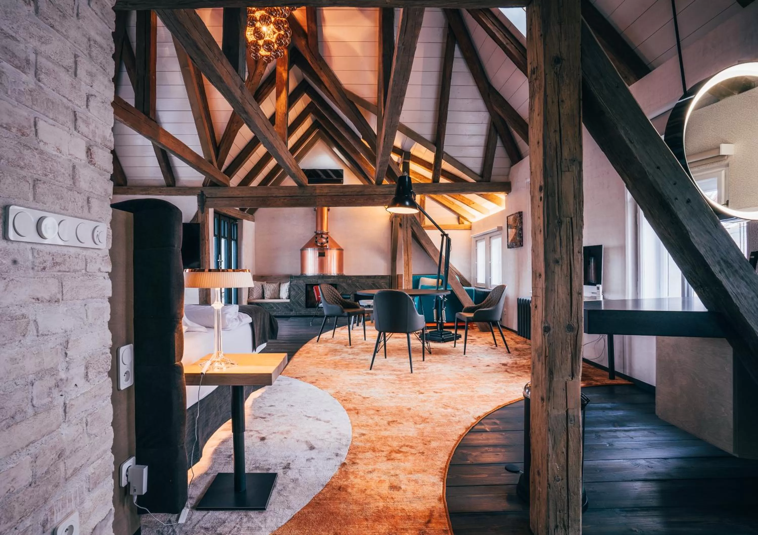 Seating area in Ultra premium apartments