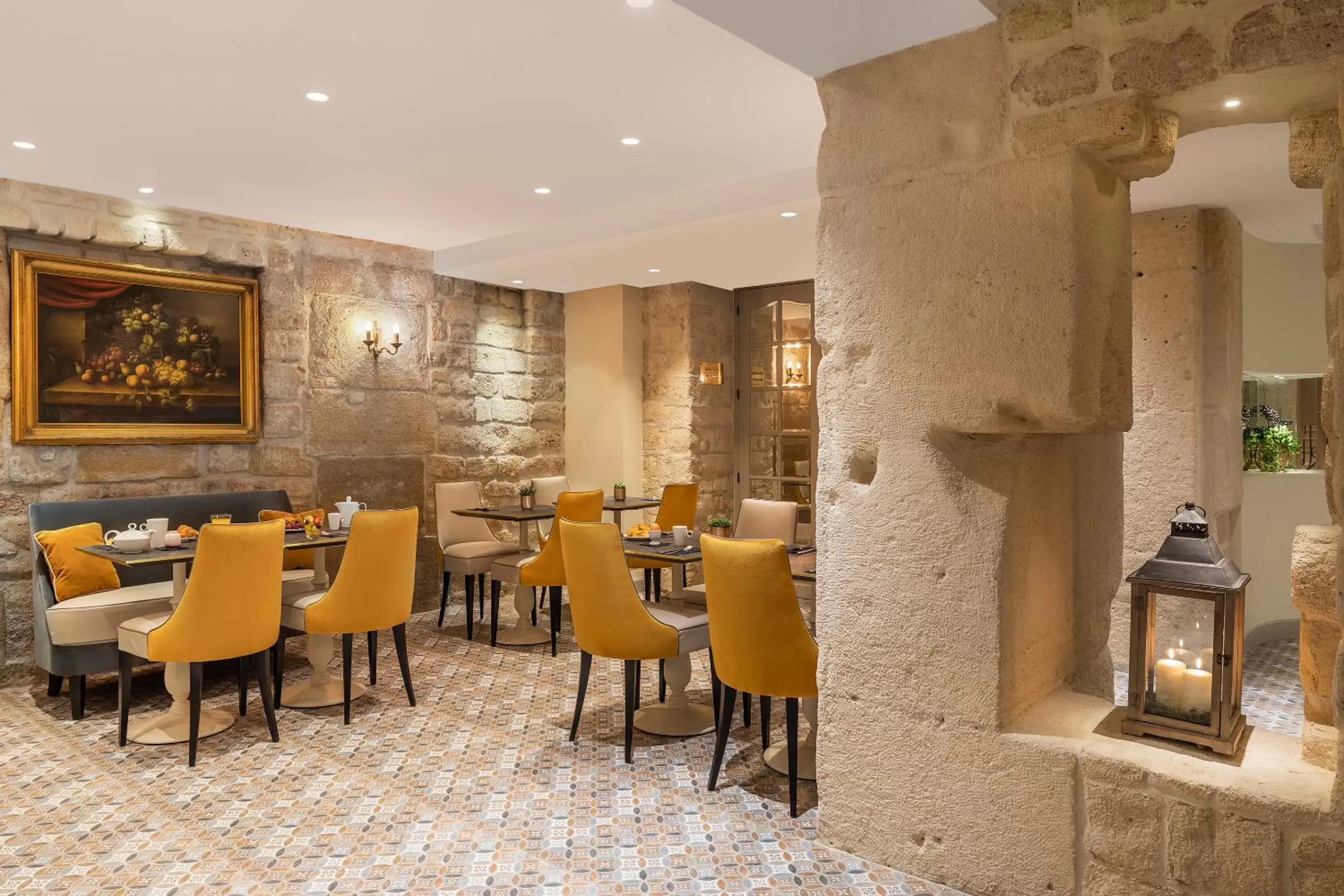 Breakfast, Restaurant/Places to Eat in Hotel Ducs de Bourgogne