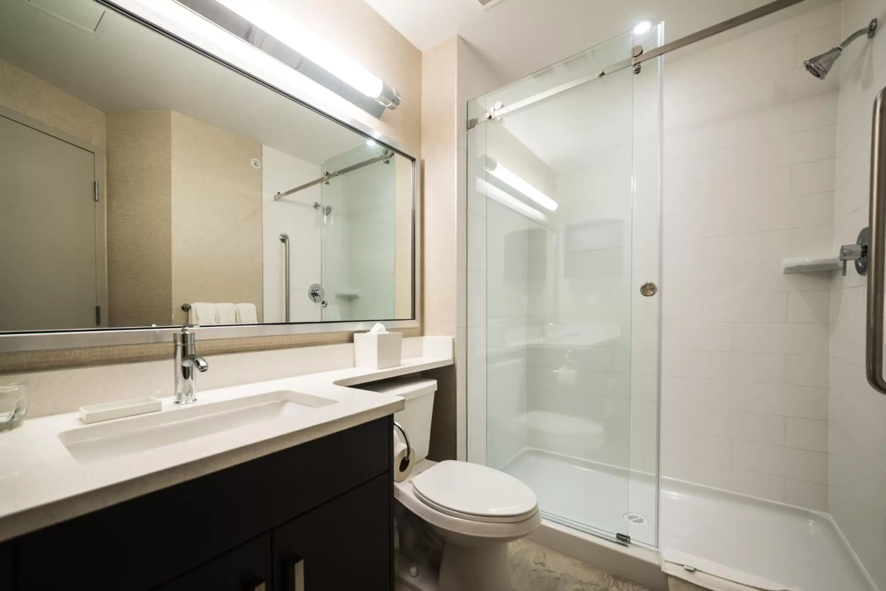 Bathroom in Candlewood Suites West Edmonton - Mall Area, an IHG Hotel