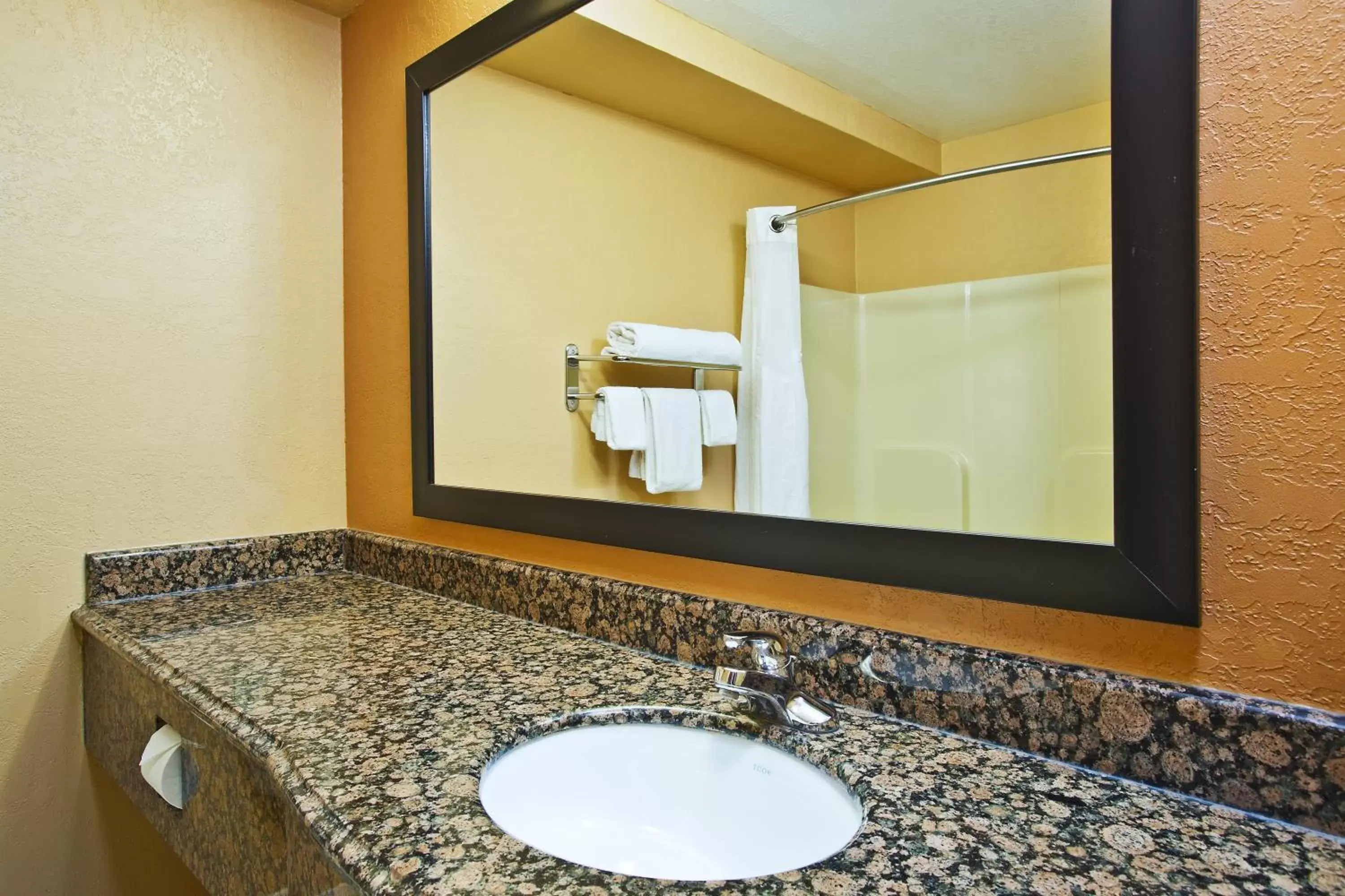 Bathroom in Holiday Inn Express Hotel & Suites Wabash, an IHG Hotel