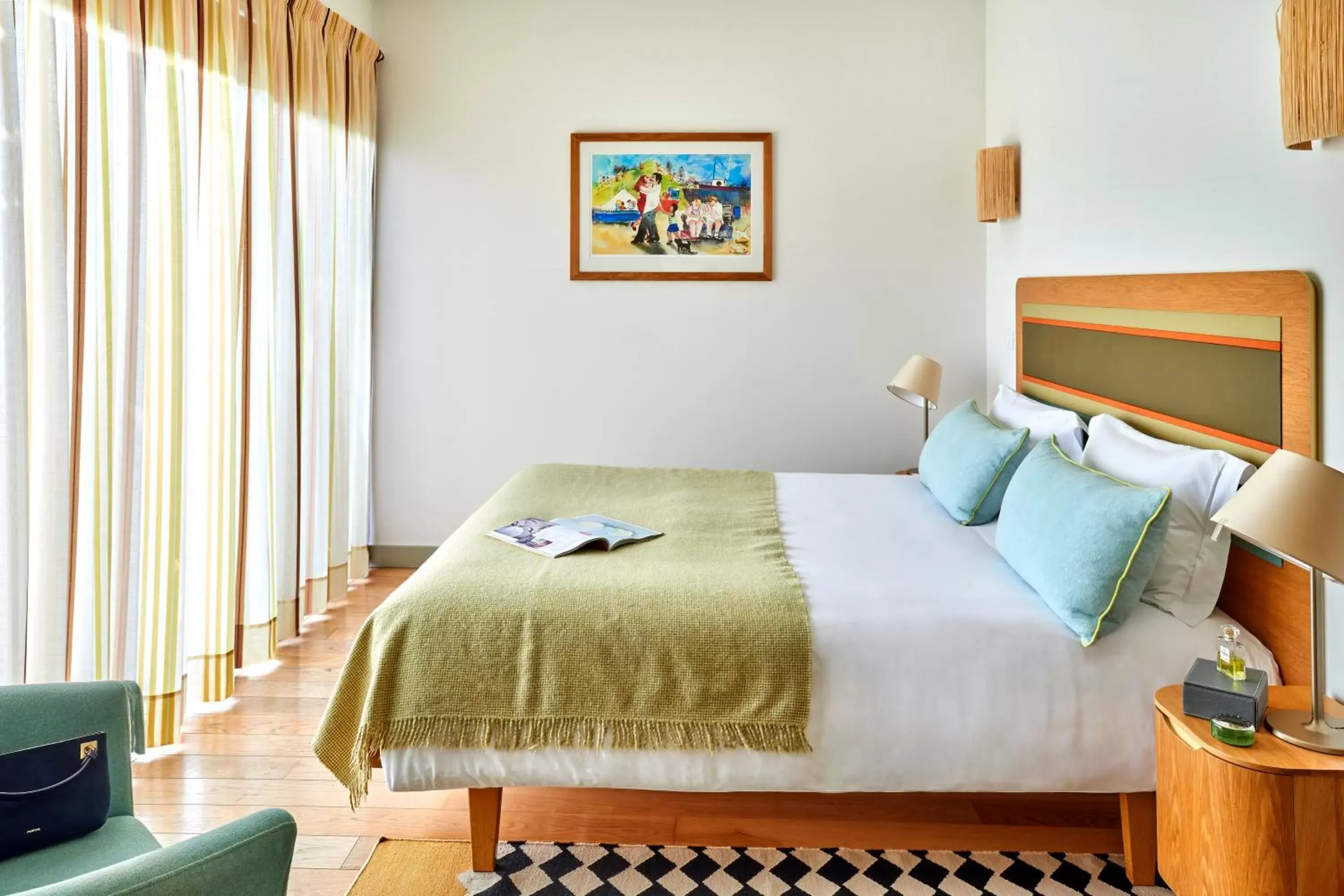 Bed in Martinhal Sagres Beach Family Resort Hotel