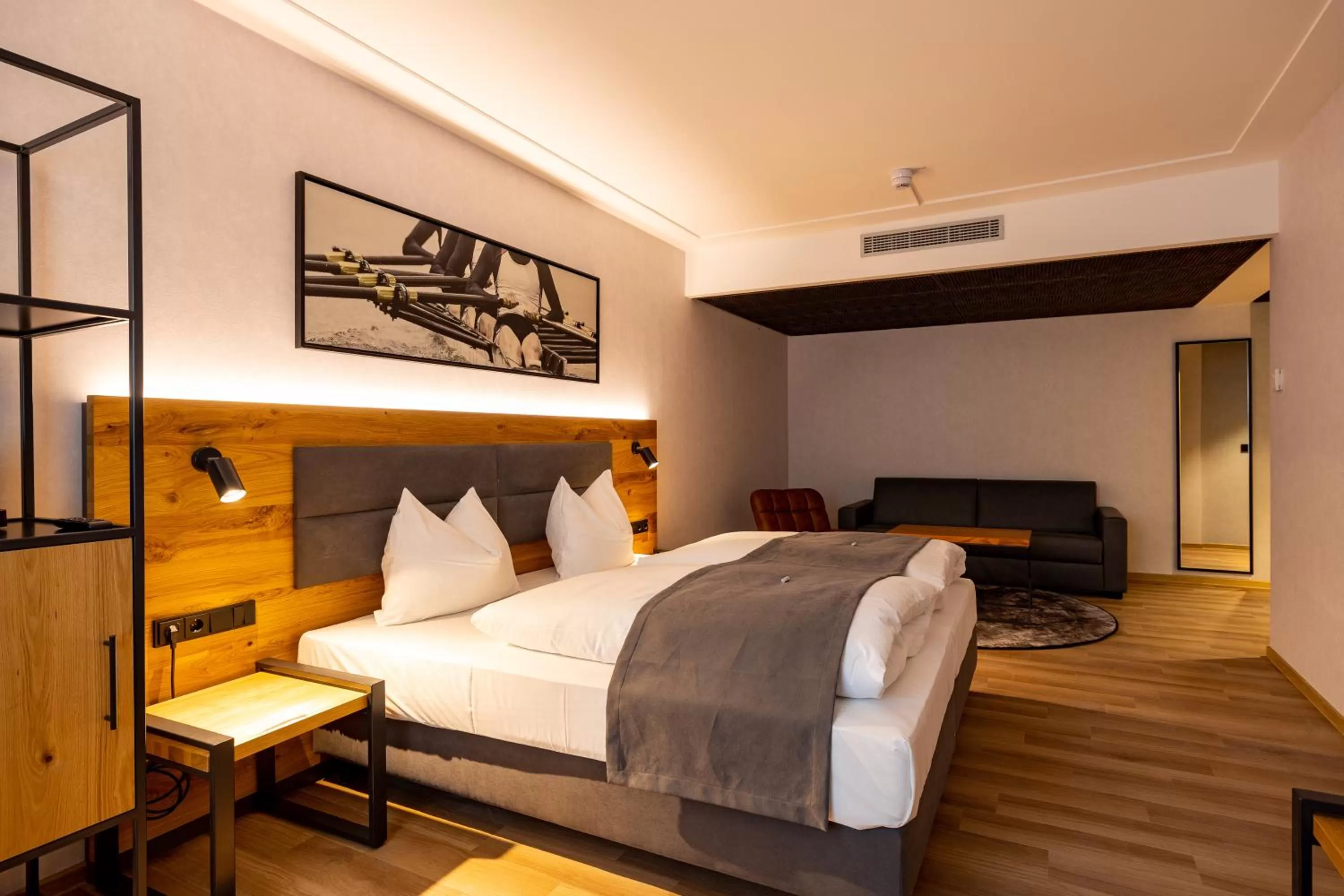 View (from property/room), Bed in mk hotel passau