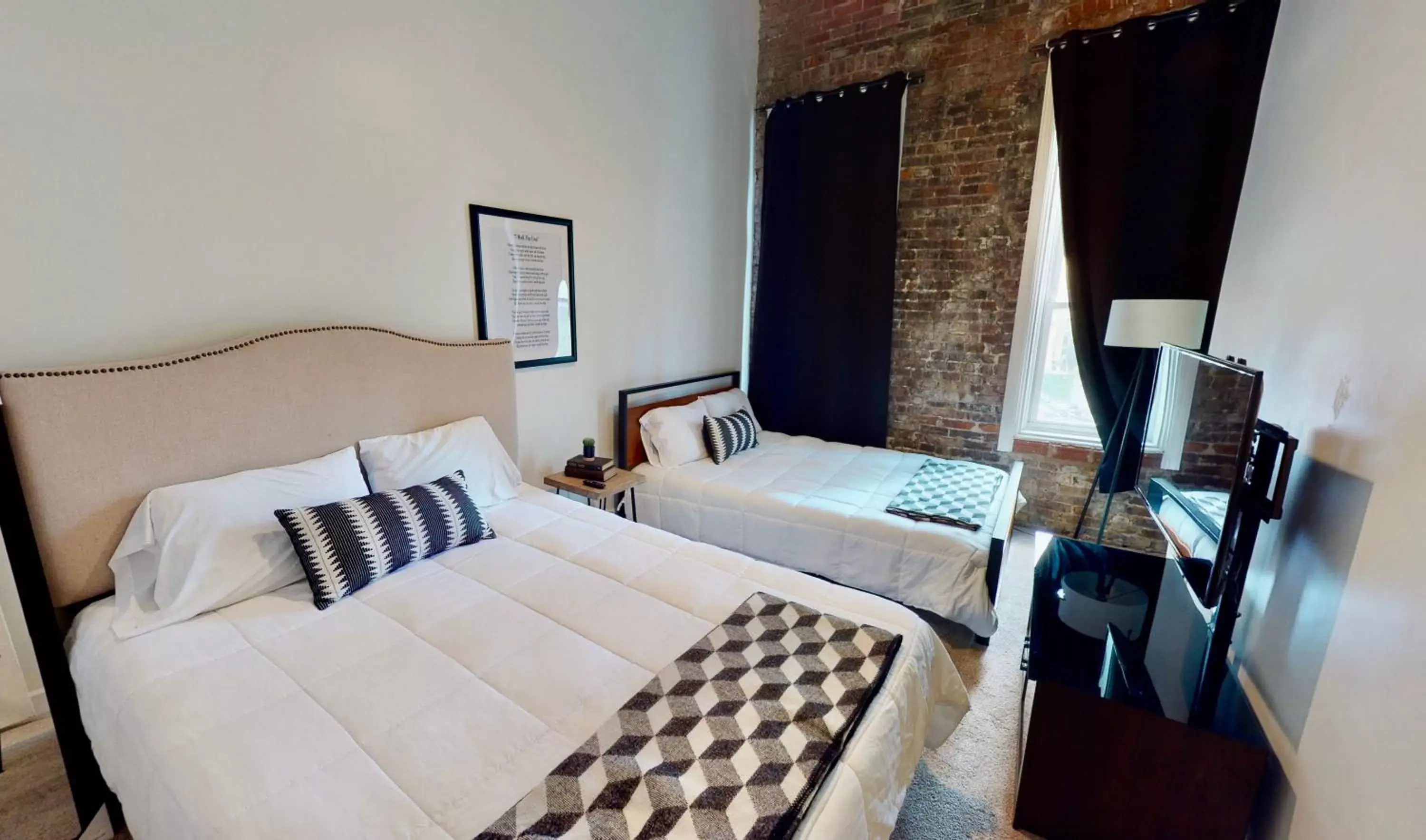 Bed in The Lofts at 107