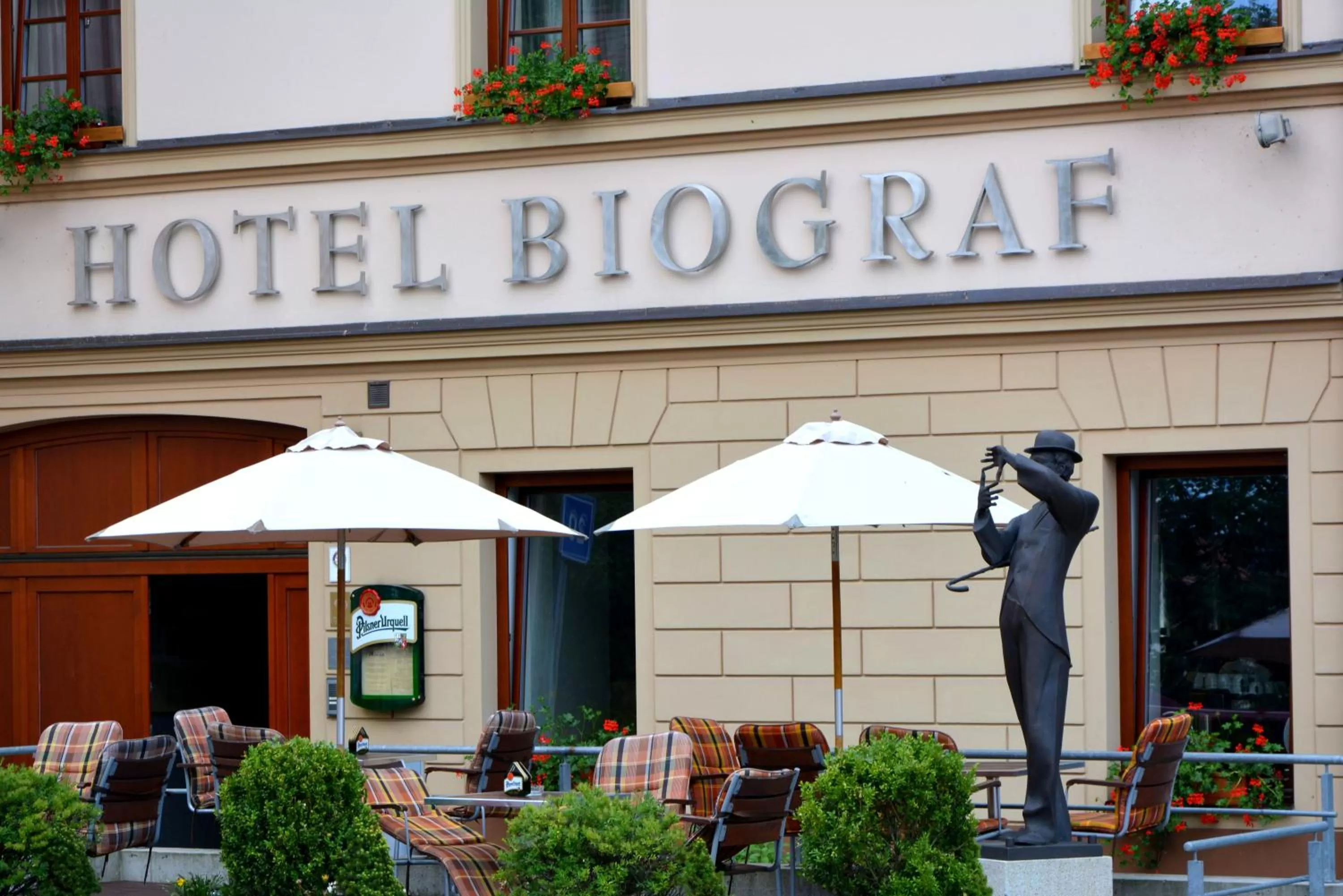 Facade/entrance in Hotel Biograf