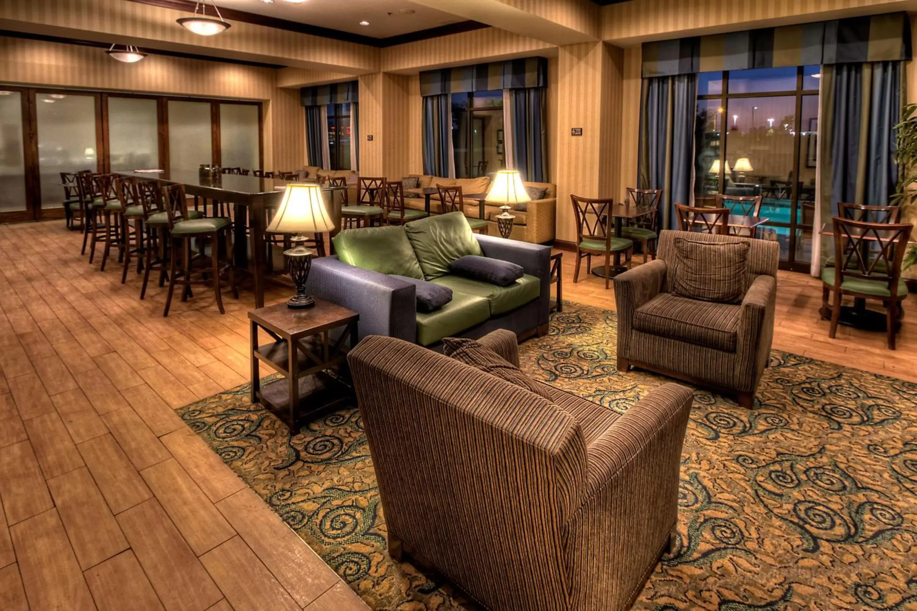 Lobby or reception in Hampton Inn Roanoke Rapids